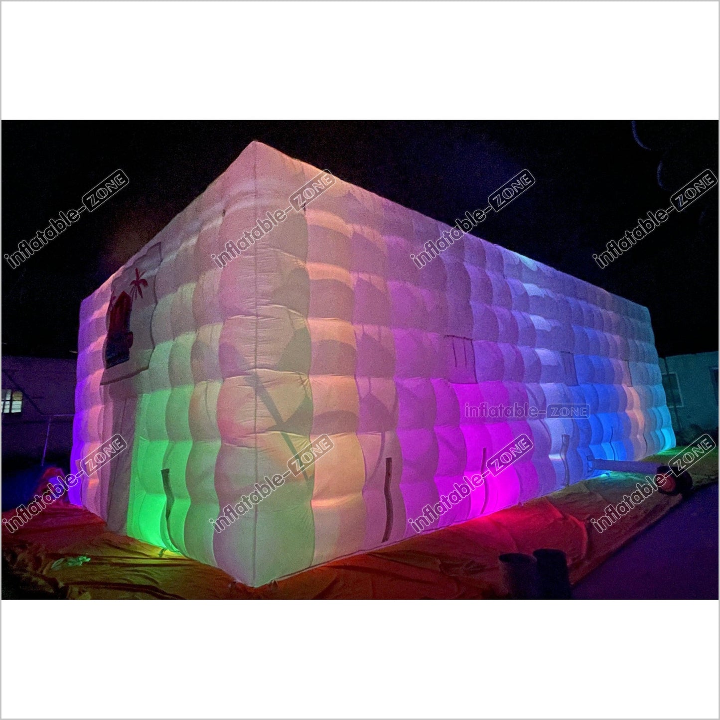 Inflatable Party Tent Led Light Blow Up Night Club Outdoor Events Inflatable Nightclub Tent - Inflatable-Zone