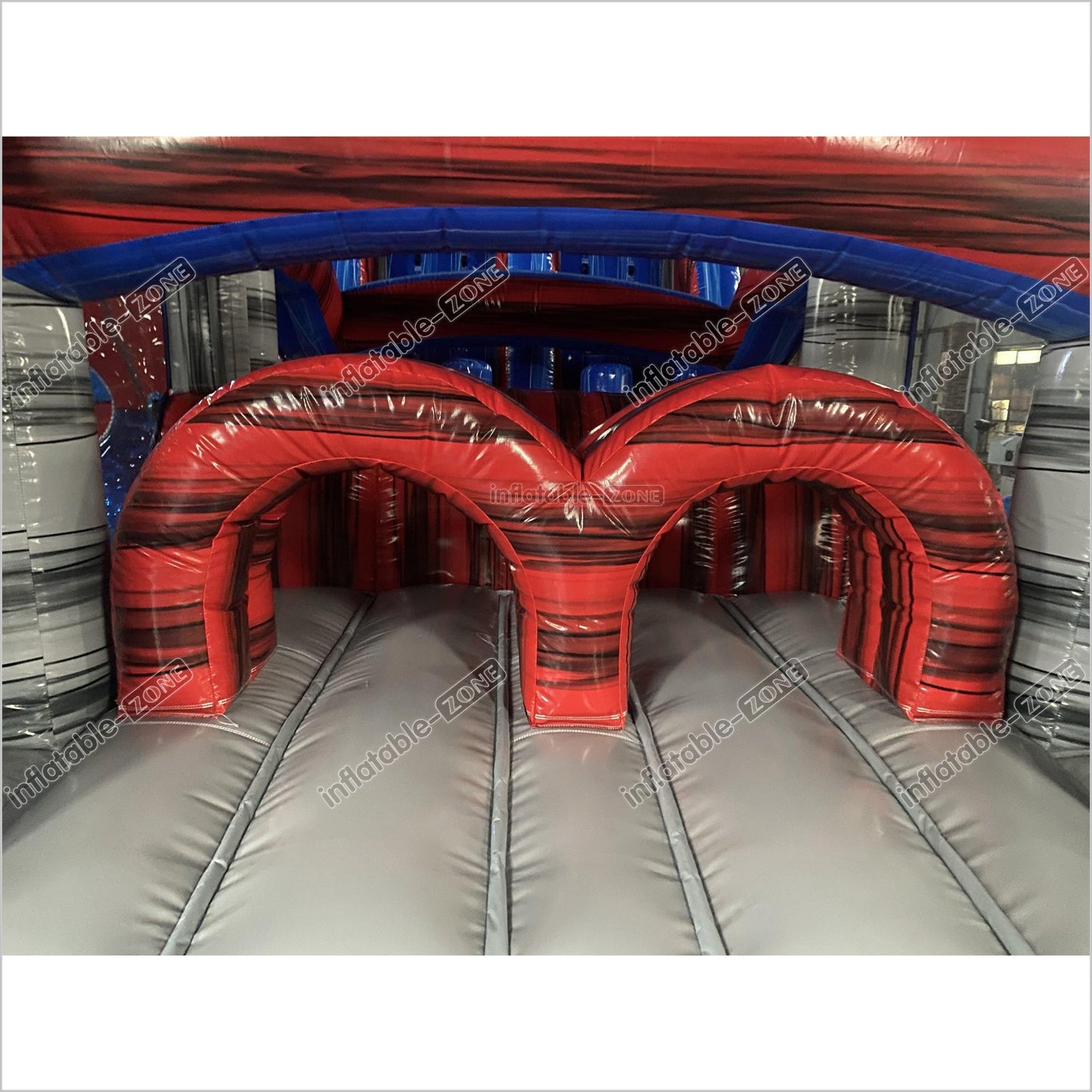 Indoor Slip And Slide Obstacle Course For Adults Swimming Pool Inflatable Assault Course - Inflatable-Zone