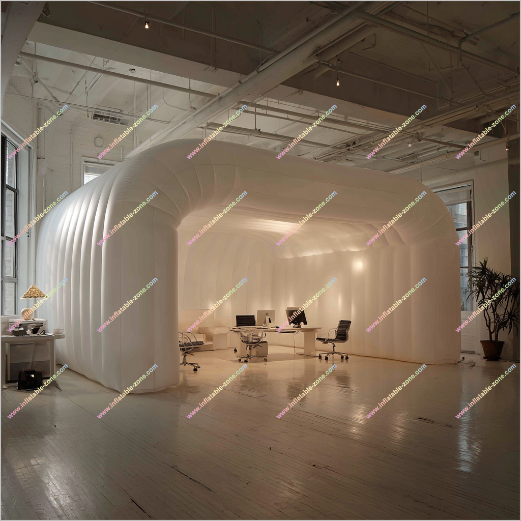 Sleek Inflatable Office Big Tent House Inflatable Office Pod For Meeting Room And Exhibitions