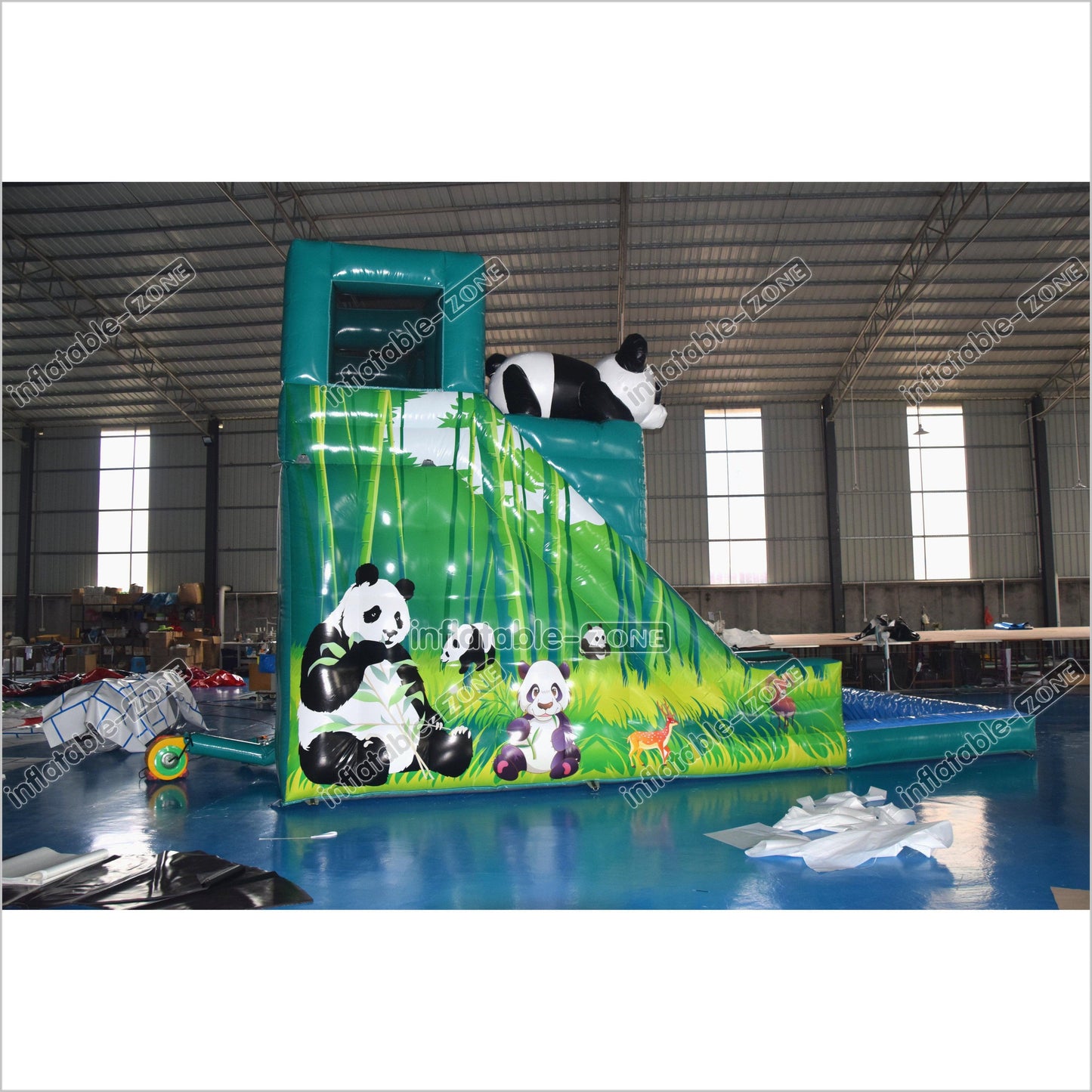 Inflatable Panda Jumper Water Slide Giant Outdoor Party Commercial Inflatable Water Slide For Pool - Inflatable-Zone