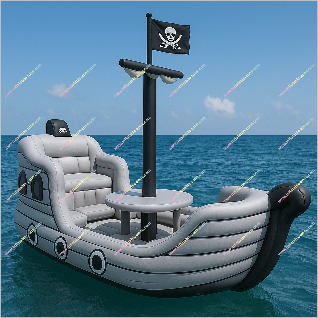 Inspiring Inflatable Pirate Ship Lake Float Family Party Games Inflatable Cruise Ship Floats
