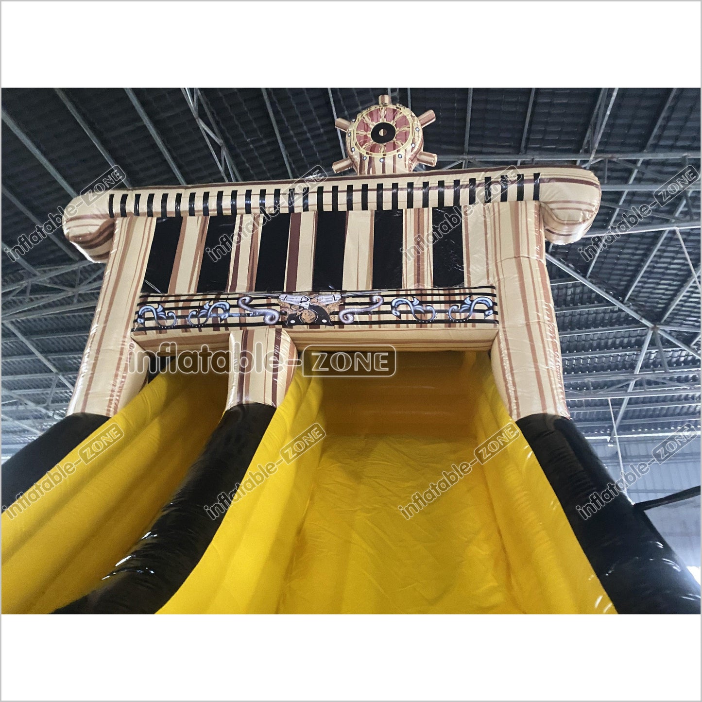 Large Commercial Inflatable Pirate Ship Slide Jumping Castle Bouncy Inflatable Slide For Adults And Kids - Inflatable-Zone