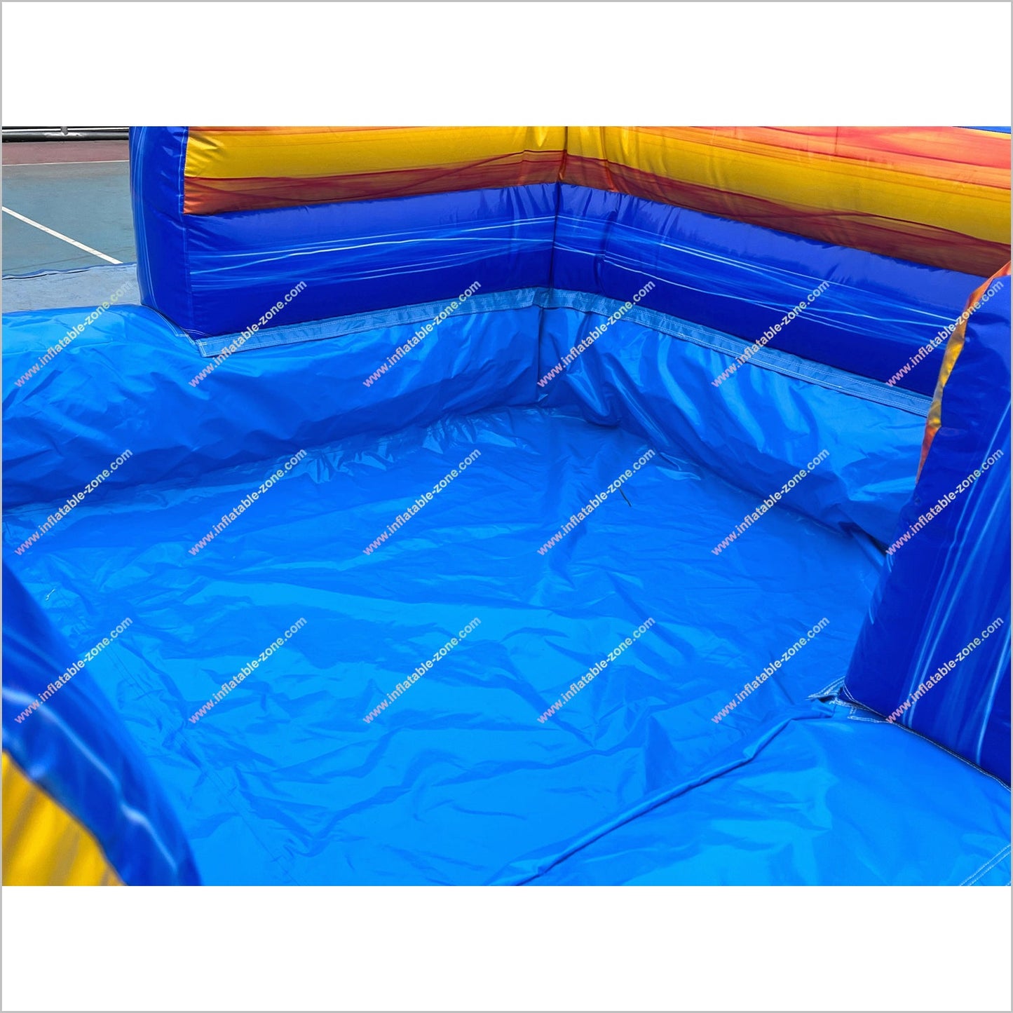 Commercial Park Equipment Inflatable Pool And Water Slide Jumpy House Near Me Dual Lane Water Slide For Sale - Inflatable-Zone