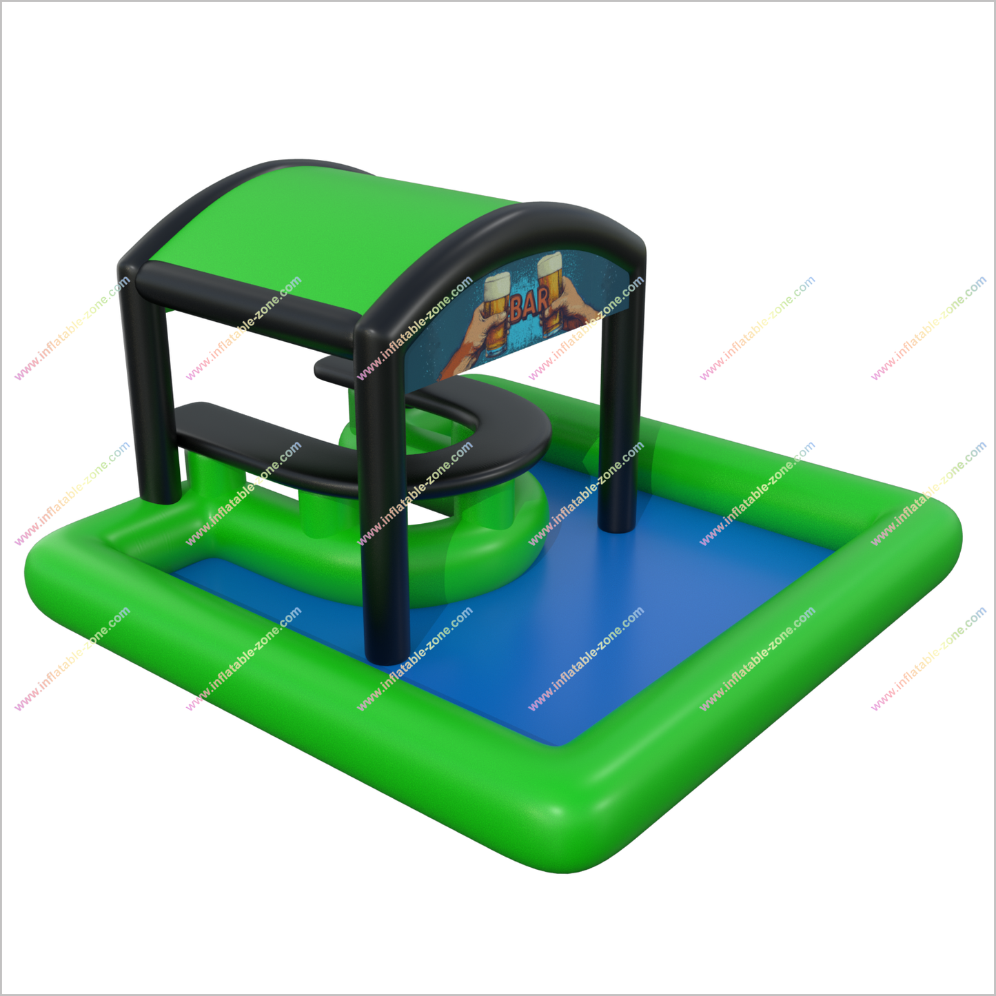 Outdoor Party Activities Inflatable Pool Bar Floating Tent Water Best Swimming Pool Toys Bars Pool Table Near Me