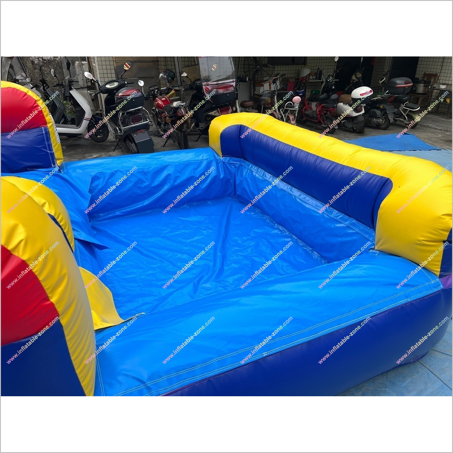 Classic Style Waterslide Inflatable Rental Outdoor Garden Play Equipment Inflatable Pool With Water Slide - Inflatable-Zone