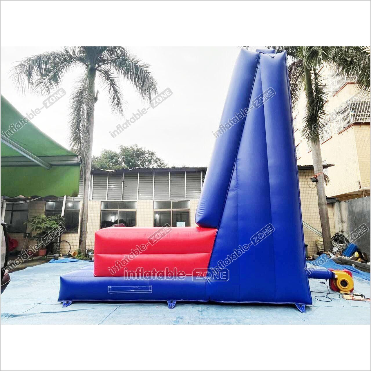 Large Inflatable Sport Climb Wall Mattress Outdoor Playground Equipment Toys Kids Inflatable Rock Climbing Game - Inflatable-Zone