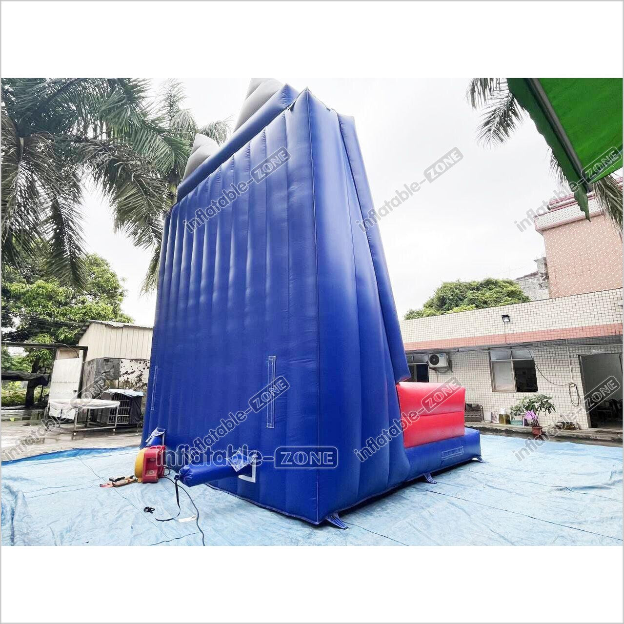 Large Inflatable Sport Climb Wall Mattress Outdoor Playground Equipment Toys Kids Inflatable Rock Climbing Game - Inflatable-Zone
