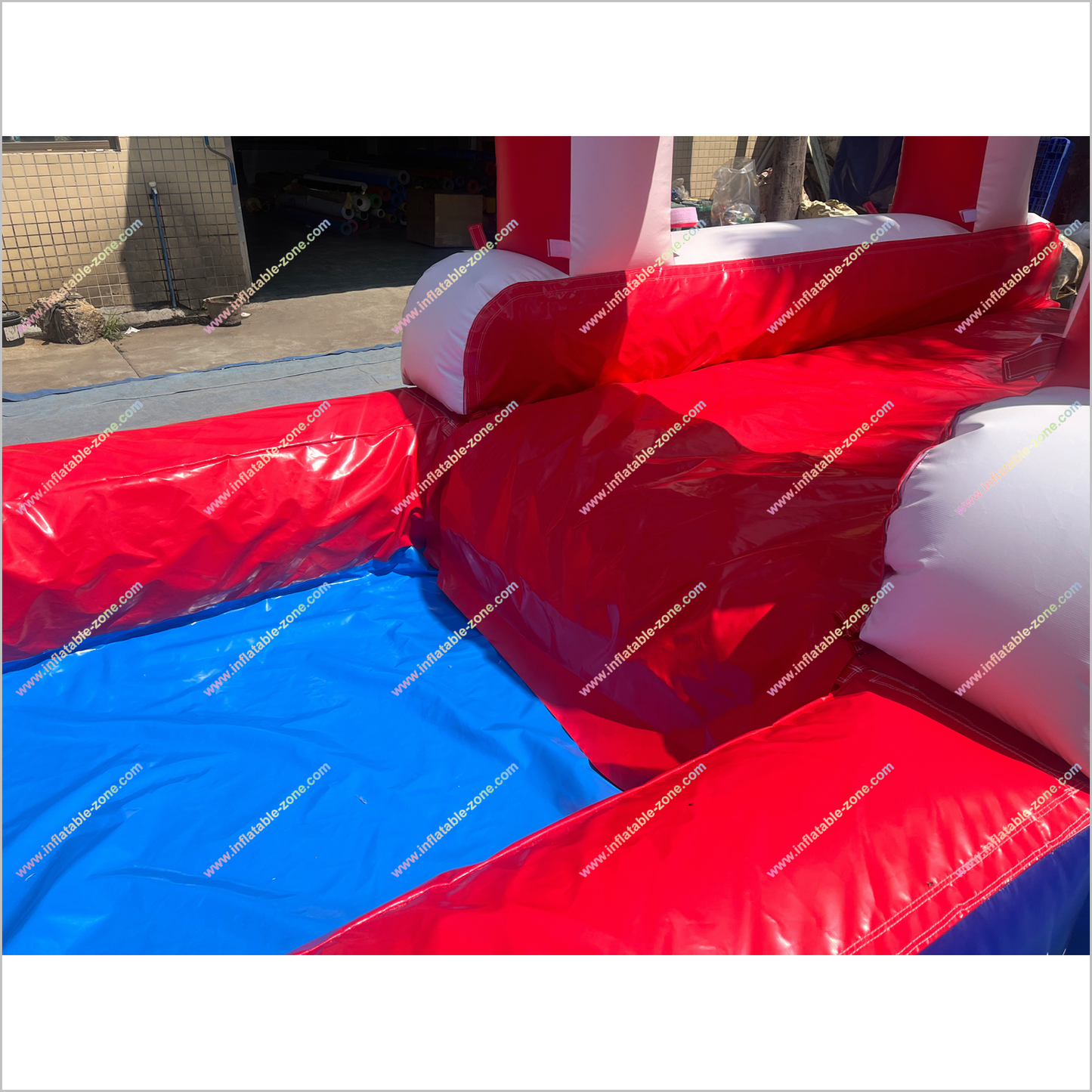 Inflatable Slip And Slide Rental Soft Outdoor Play Equipment Backyard Water Slide Pool Entertainment Activities - Inflatable-Zone