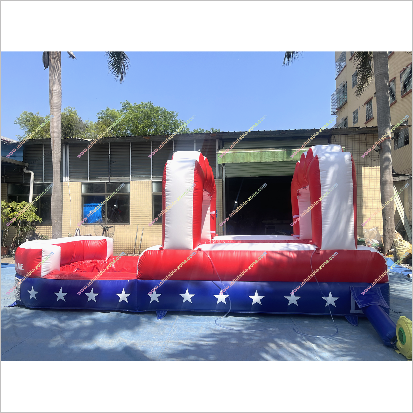 Inflatable Slip And Slide Rental Soft Outdoor Play Equipment Backyard Water Slide Pool Entertainment Activities - Inflatable-Zone