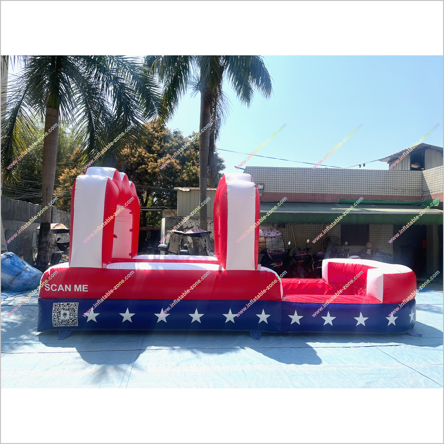Inflatable Slip And Slide Rental Soft Outdoor Play Equipment Backyard Water Slide Pool Entertainment Activities - Inflatable-Zone