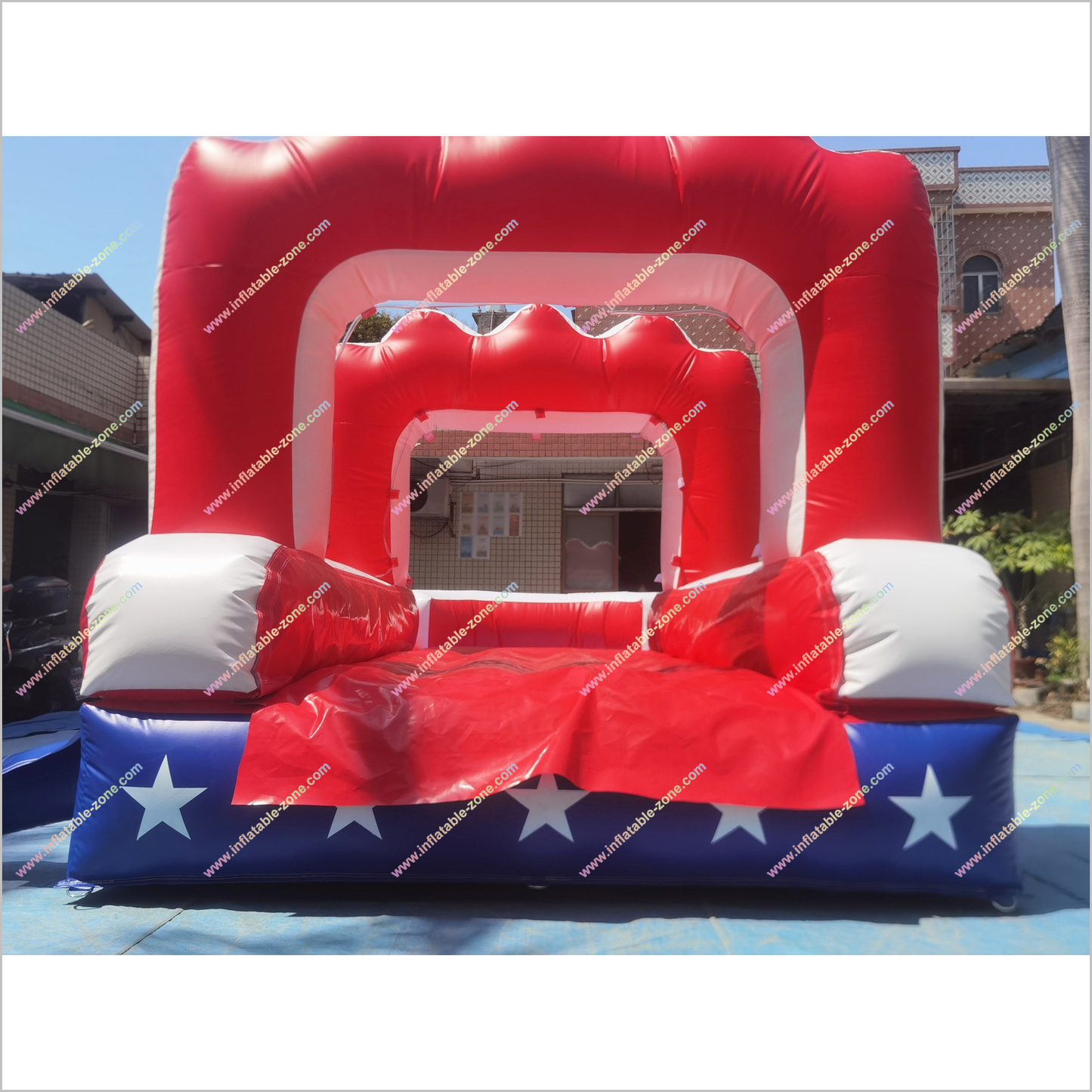 Inflatable Slip And Slide Rental Soft Outdoor Play Equipment Backyard Water Slide Pool Entertainment Activities - Inflatable-Zone
