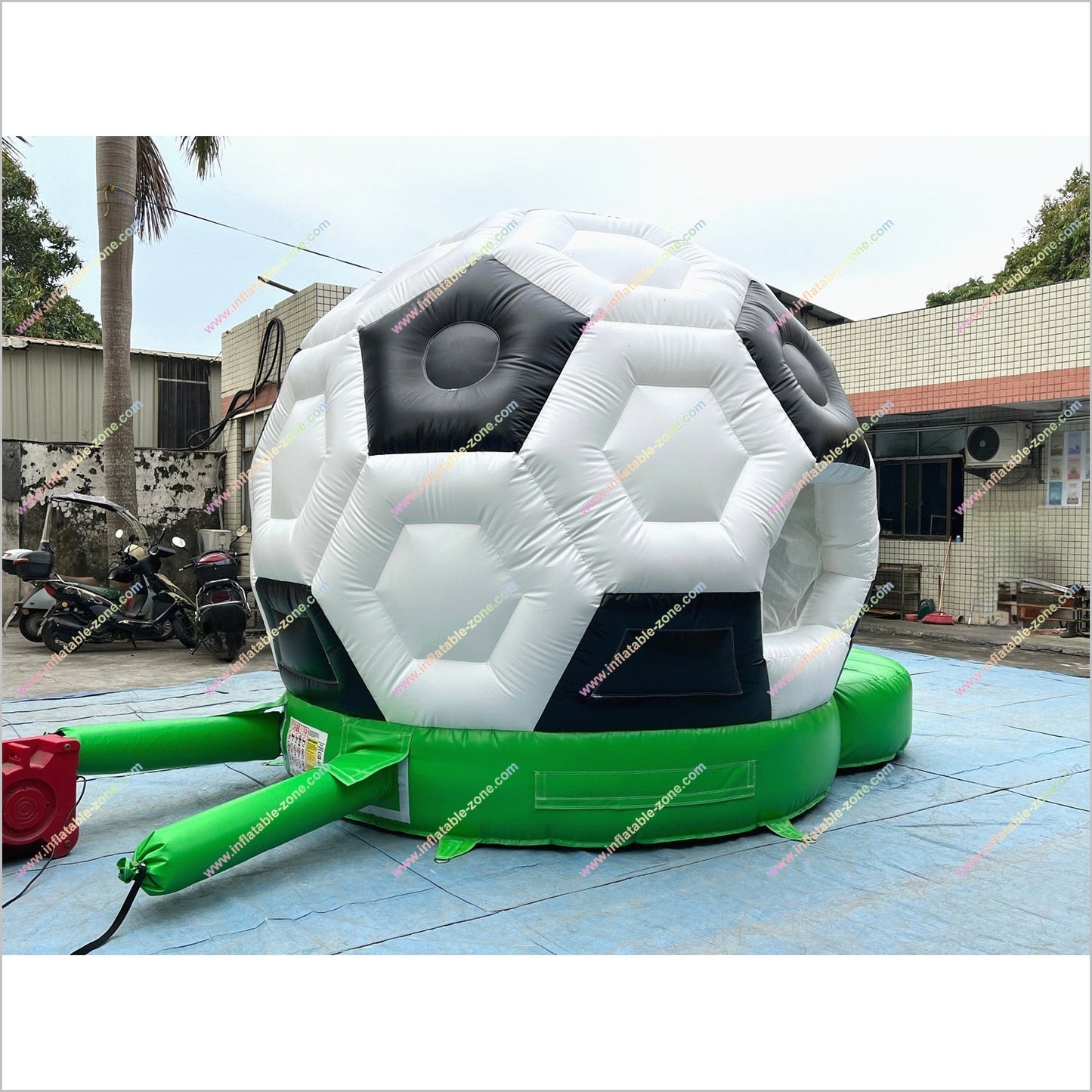 Inflatable Soccer Ball Jumping Castle Near Me Backyard Bouncer Inflatable Football Fun Bounce House Hire - Inflatable-Zone