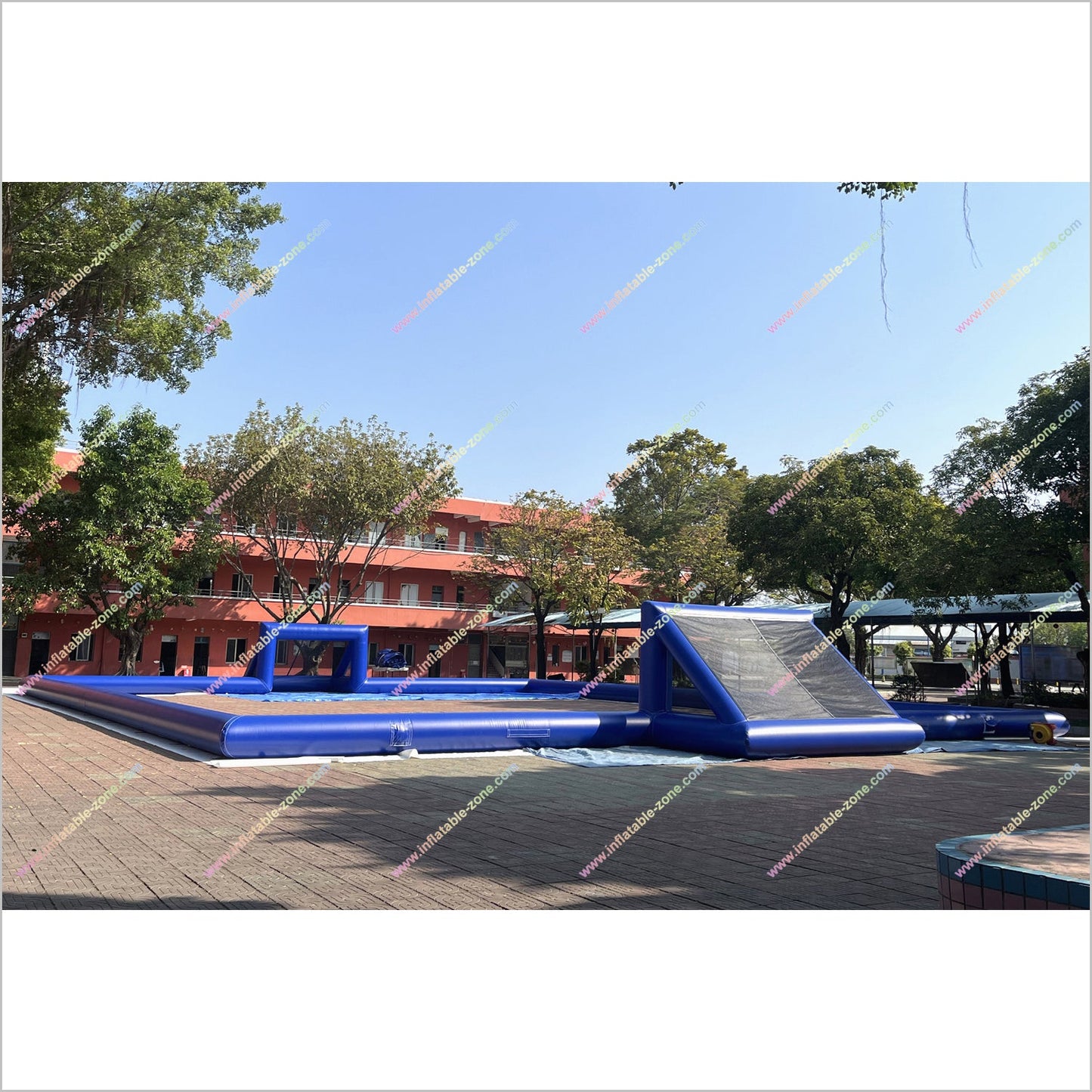 Inflatable Soccer Field Rental Outdoor Play Arena Big Court Sport Event Football Pitches Near Me - Inflatable-Zone