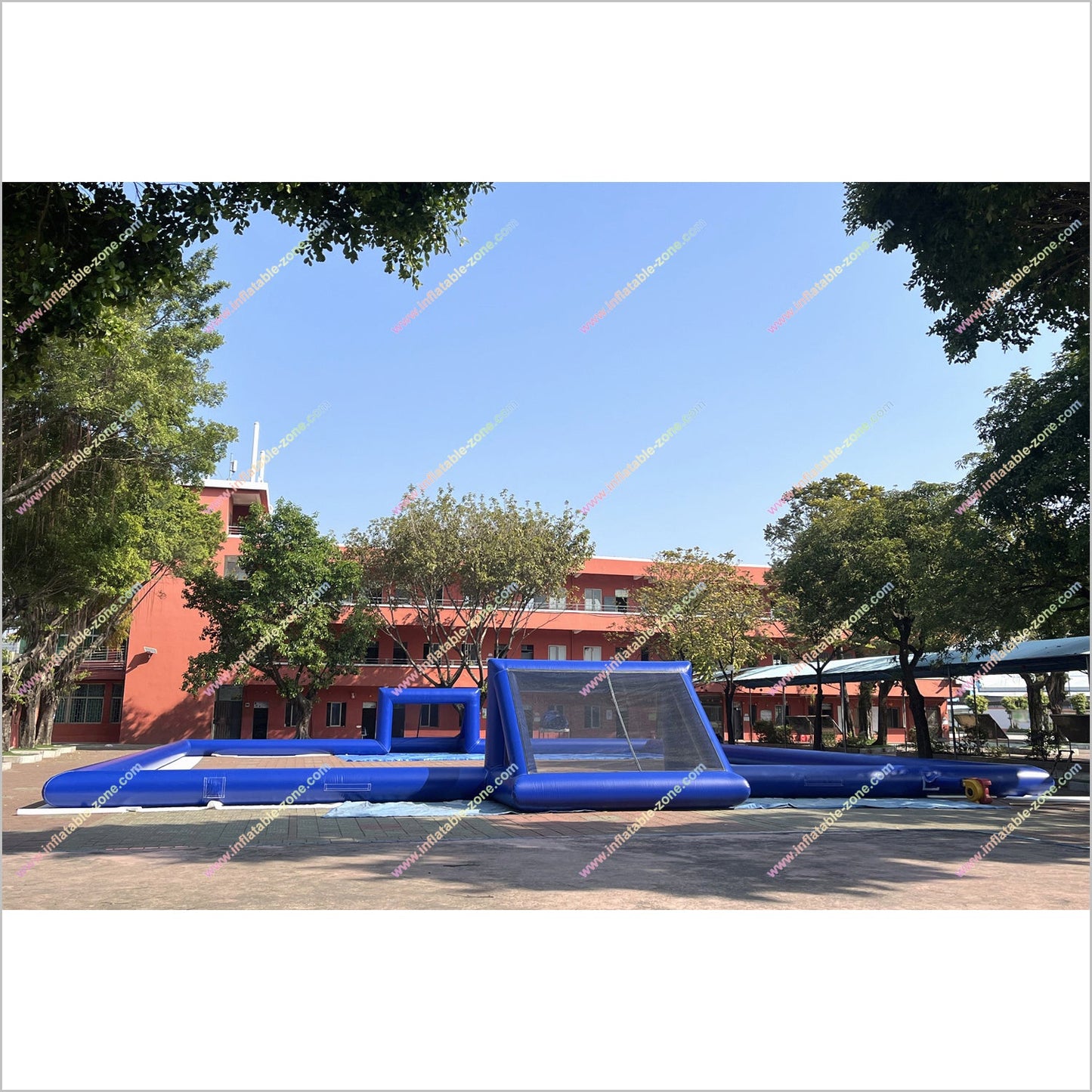 Inflatable Soccer Field Rental Outdoor Play Arena Big Court Sport Event Football Pitches Near Me - Inflatable-Zone