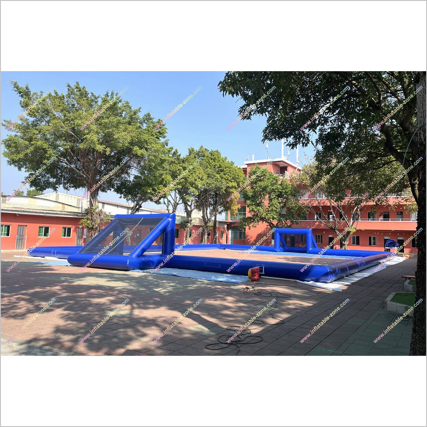 Inflatable Soccer Field Rental Outdoor Play Arena Big Court Sport Event Football Pitches Near Me - Inflatable-Zone