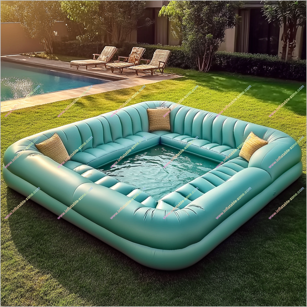 Family Gathering Party Sofa Pool Inflatable Relaxing Outside Entertainment And Leisure Inflatable Sofa Pool Near Me