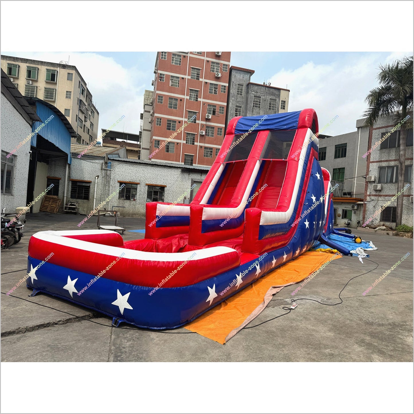 Obstacle Course Water Slide Rental Leisure Activities USA Inflatable Water Assault Course Playground Equipment For Adults - Inflatable-Zone