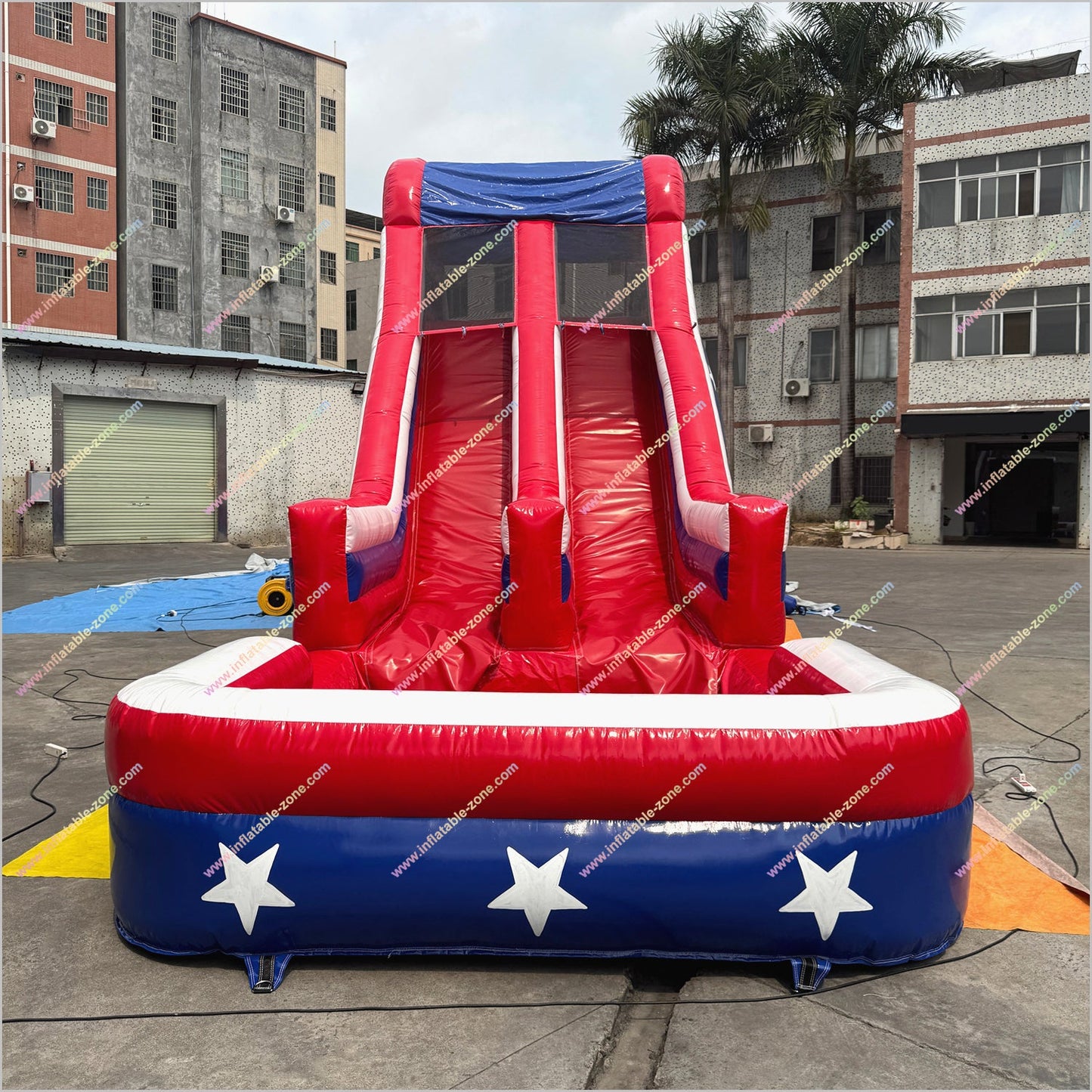 Obstacle Course Water Slide Rental Leisure Activities USA Inflatable Water Assault Course Playground Equipment For Adults - Inflatable-Zone