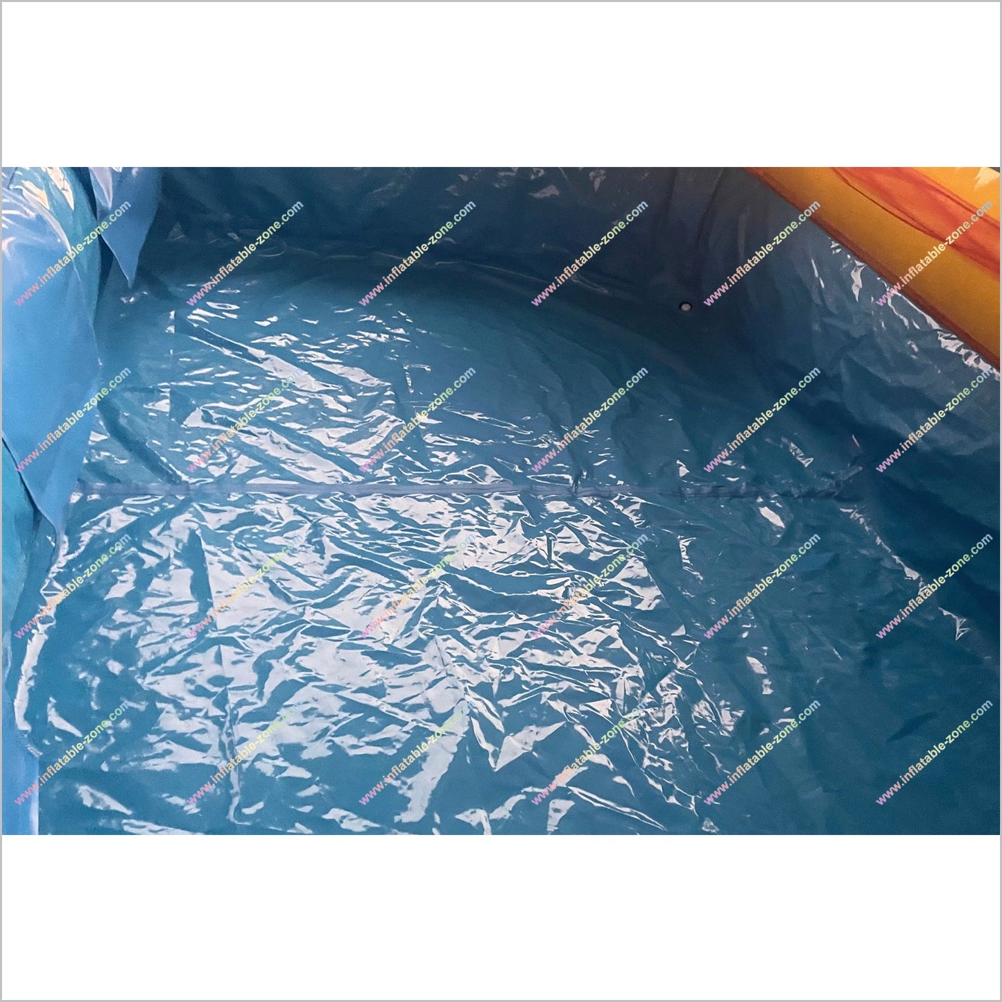 Inflatable Water Pool Slide Tiki Shot Hybrid 2-Piece Triple Lane Big Blow Up Water Slide Playground Equipment For The Home