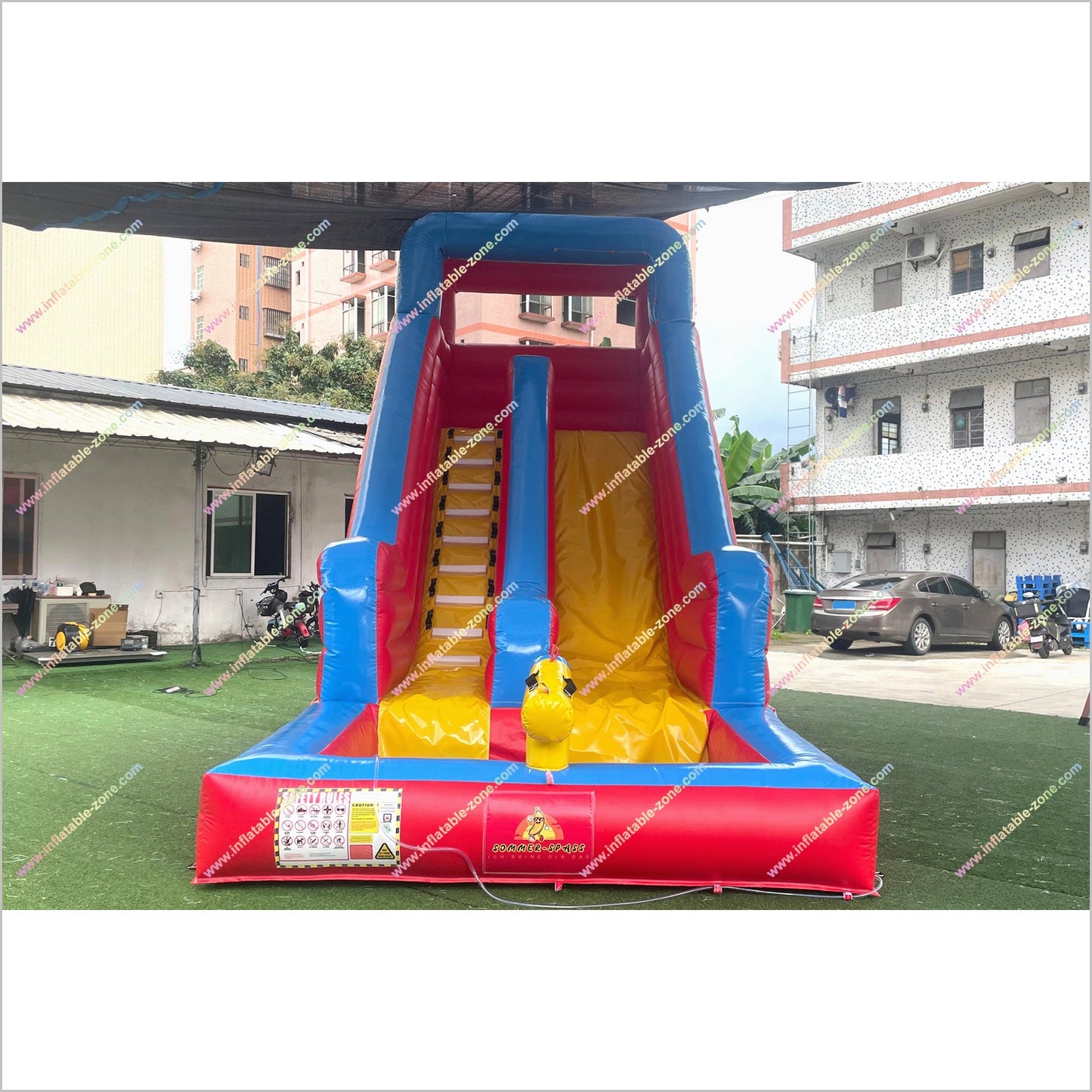 Inflatable Water Slide For Sale Near Me Yard Playground Equipment Commercial Water Slide Pool Splash Zone