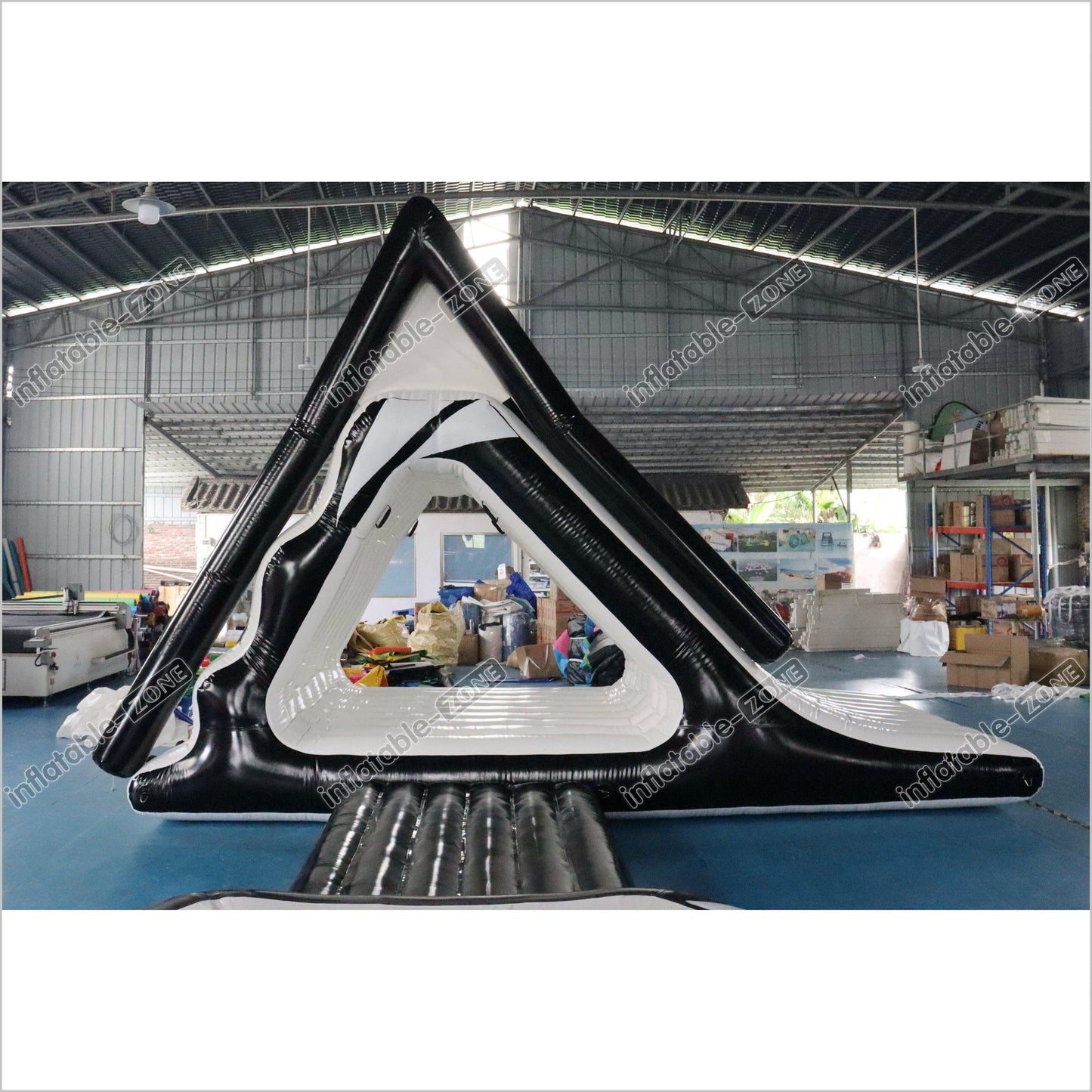 Commercial Giant Inflatable Water Toys Inflatable Floating Water Climbing Slide Combo Inflatable Water Trampoline - Inflatable-Zone