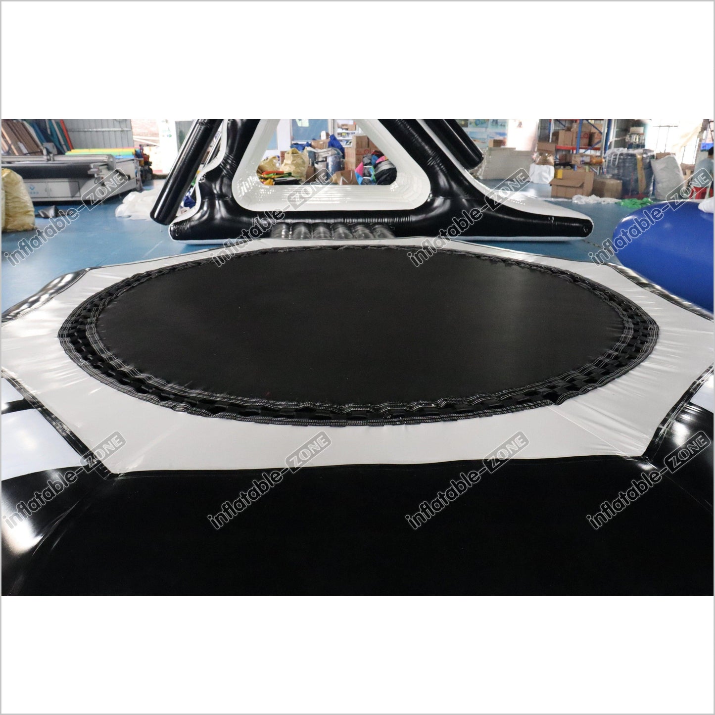 Commercial Giant Inflatable Water Toys Inflatable Floating Water Climbing Slide Combo Inflatable Water Trampoline - Inflatable-Zone
