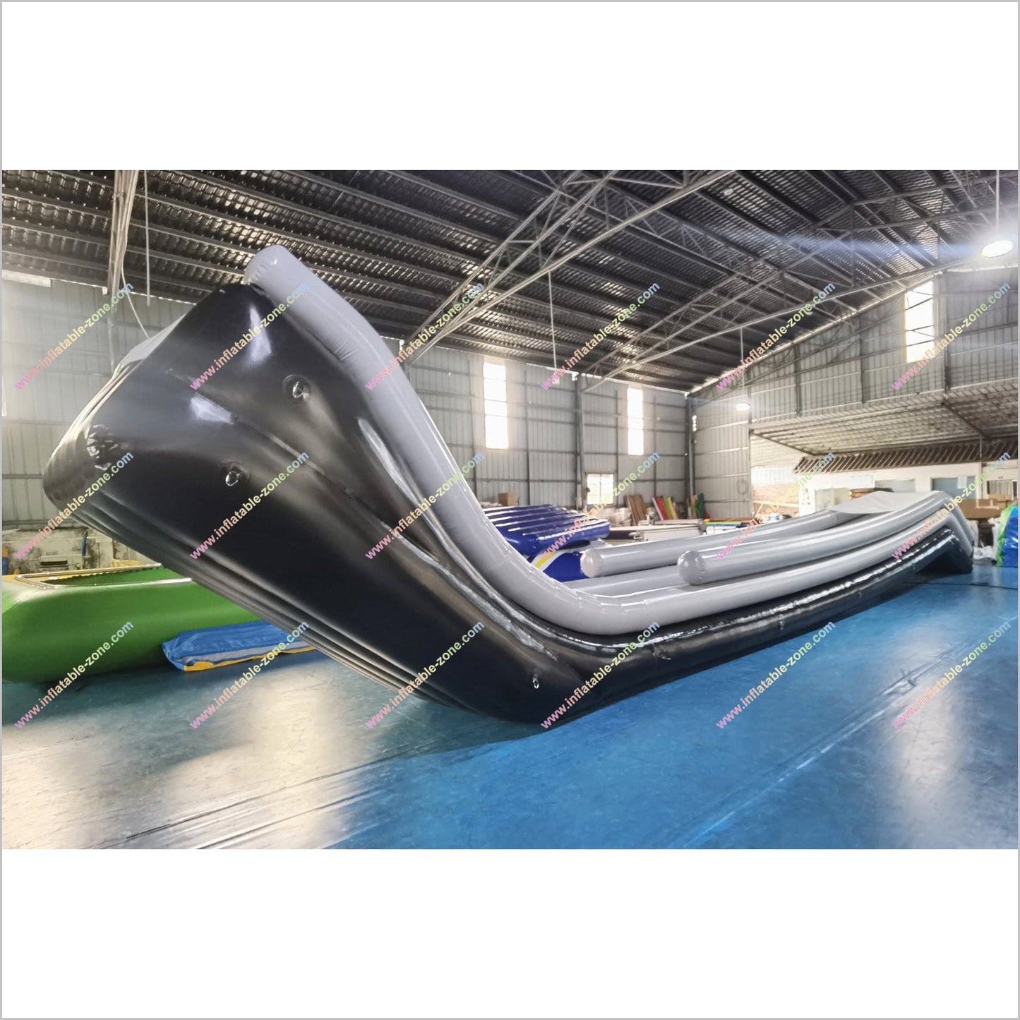 Portable Boat Dock Inflatable Yacht Water Slide Water Play Outdoor Equipment Houseboat Inflatable Slide For Yacht