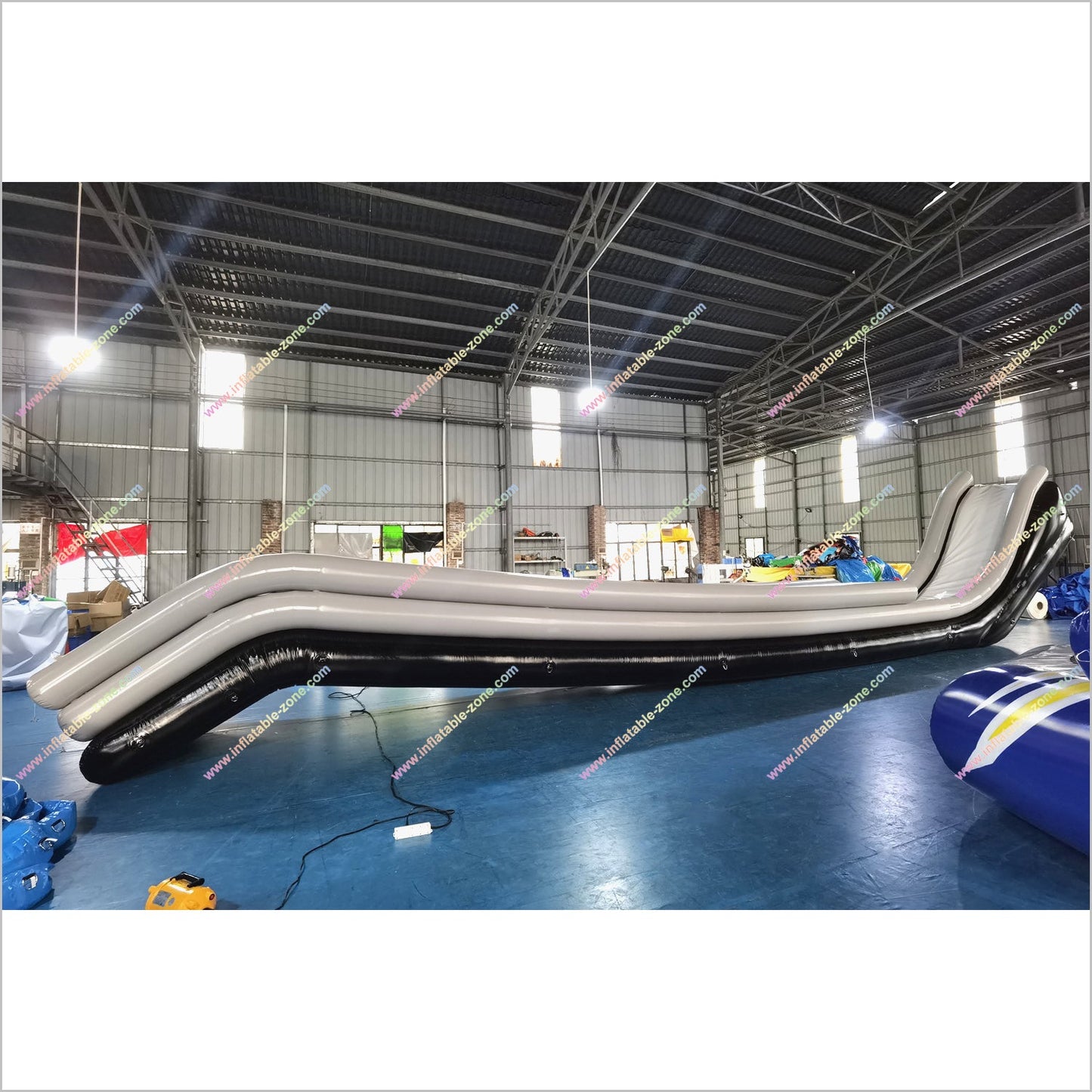 Portable Boat Dock Inflatable Yacht Water Slide Water Play Outdoor Equipment Houseboat Inflatable Slide For Yacht