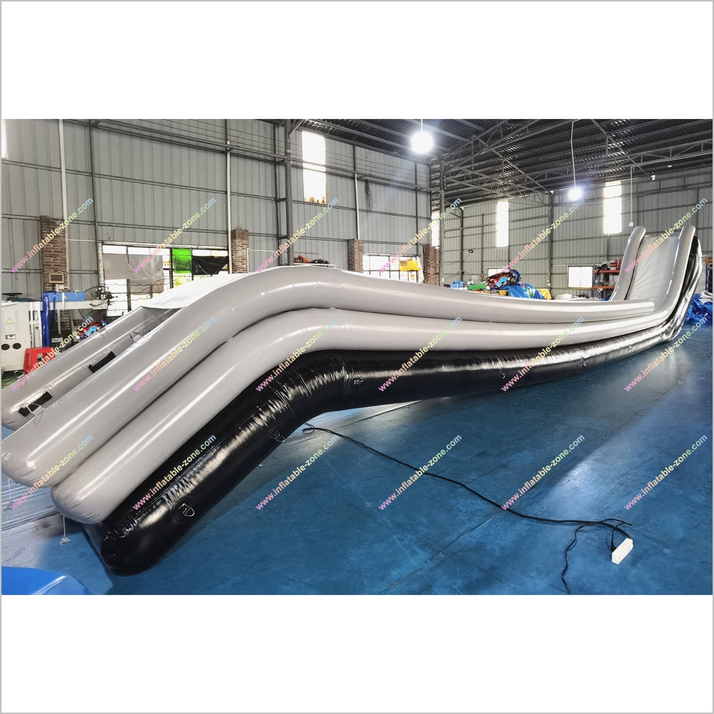 Portable Boat Dock Inflatable Yacht Water Slide Water Play Outdoor Equipment Houseboat Inflatable Slide For Yacht