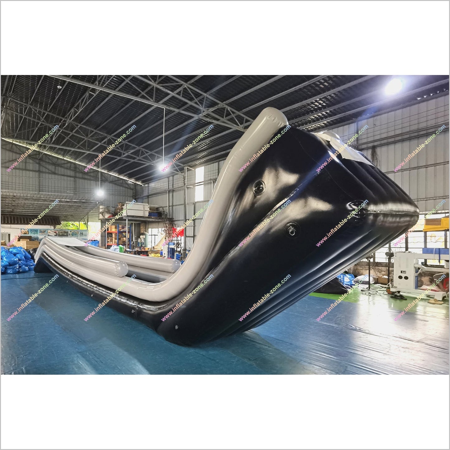 Portable Boat Dock Inflatable Yacht Water Slide Water Play Outdoor Equipment Houseboat Inflatable Slide For Yacht