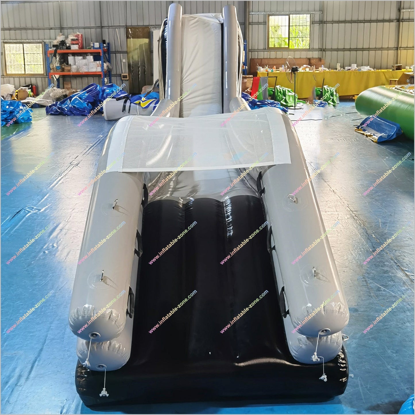 Portable Boat Dock Inflatable Yacht Water Slide Water Play Outdoor Equipment Houseboat Inflatable Slide For Yacht