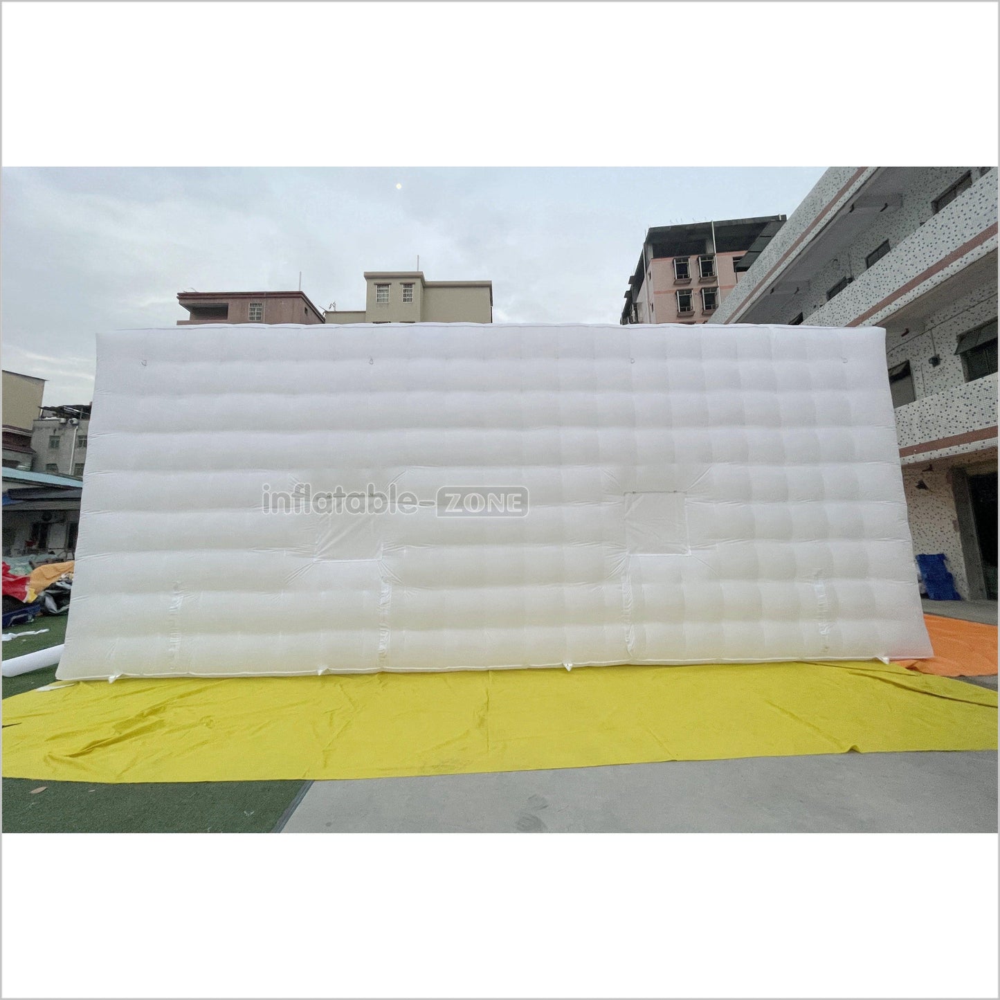 Commercial Large White Inflatable Nightclub Outdoor Inflatable Air Cube Tent For Wedding Party - Inflatable-Zone