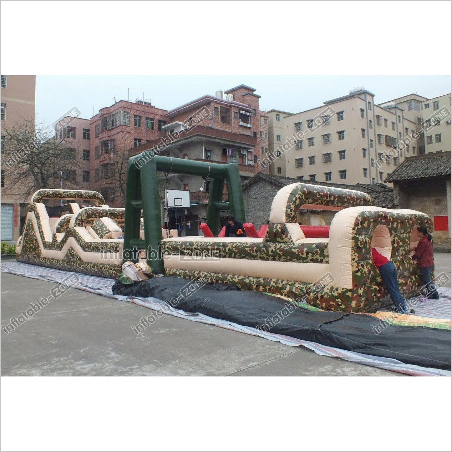 World'S Largest Inflatable Assault Course Boot Camp Bouncy Castle Inflatable Military Obstacle Course Rental - Inflatable-Zone