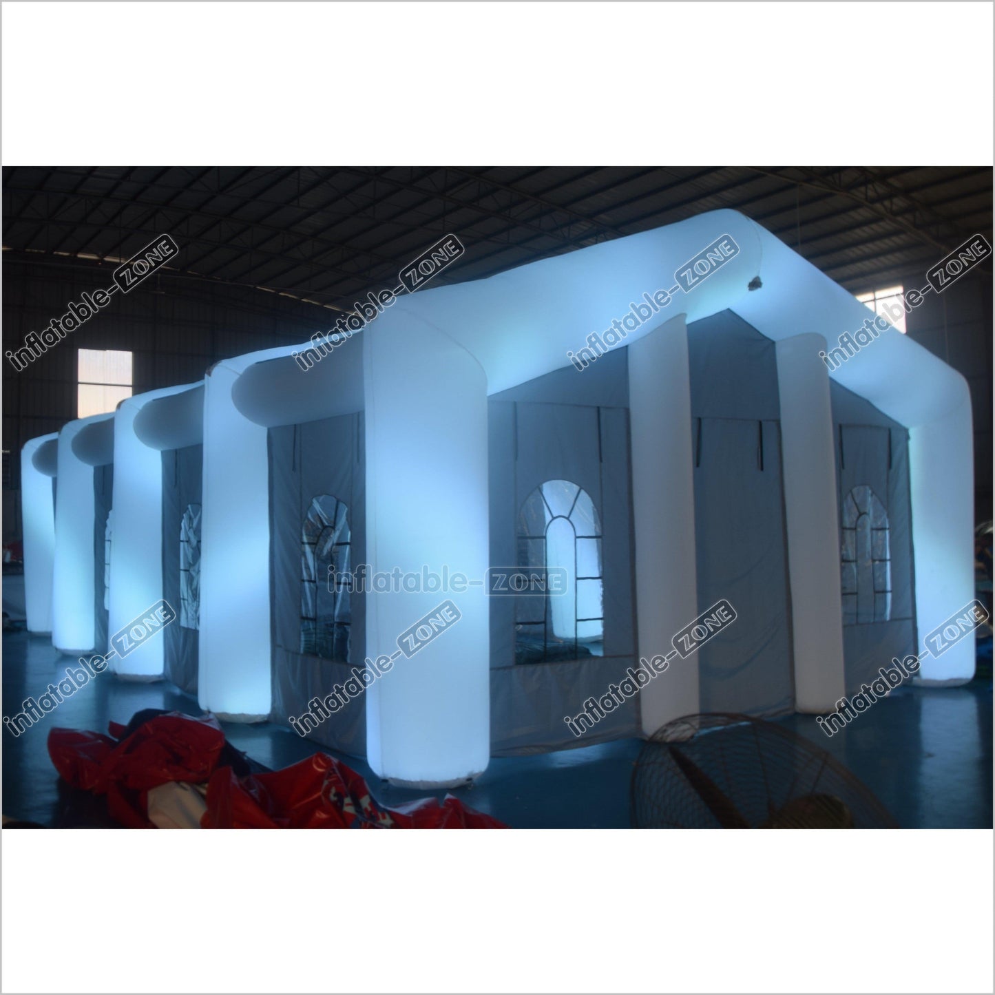 Large Inflatable Night Club Led Light Tent Inflatable Party Club Disco Blow Up Tent Portable Nightclub Hire - Inflatable-Zone