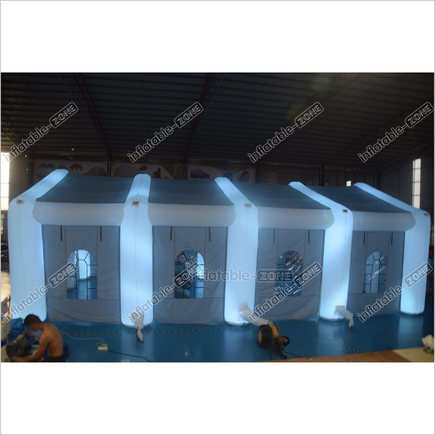 Large Inflatable Night Club Led Light Tent Inflatable Party Club Disco Blow Up Tent Portable Nightclub Hire - Inflatable-Zone