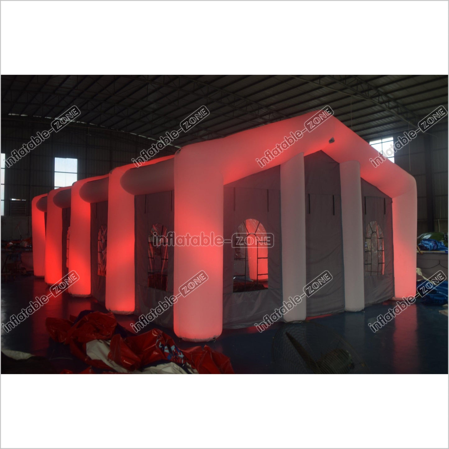 Large Inflatable Night Club Led Light Tent Inflatable Party Club Disco Blow Up Tent Portable Nightclub Hire - Inflatable-Zone
