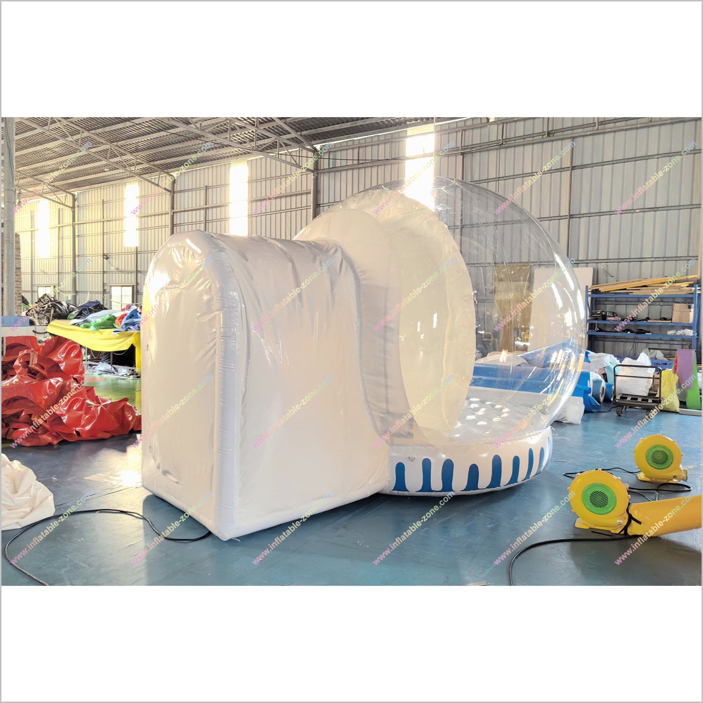 Outdoor Christmas Snow Globe Inflatables Human Size Cool Snowglobes Photo Booth Rental Near Me - Inflatable-Zone