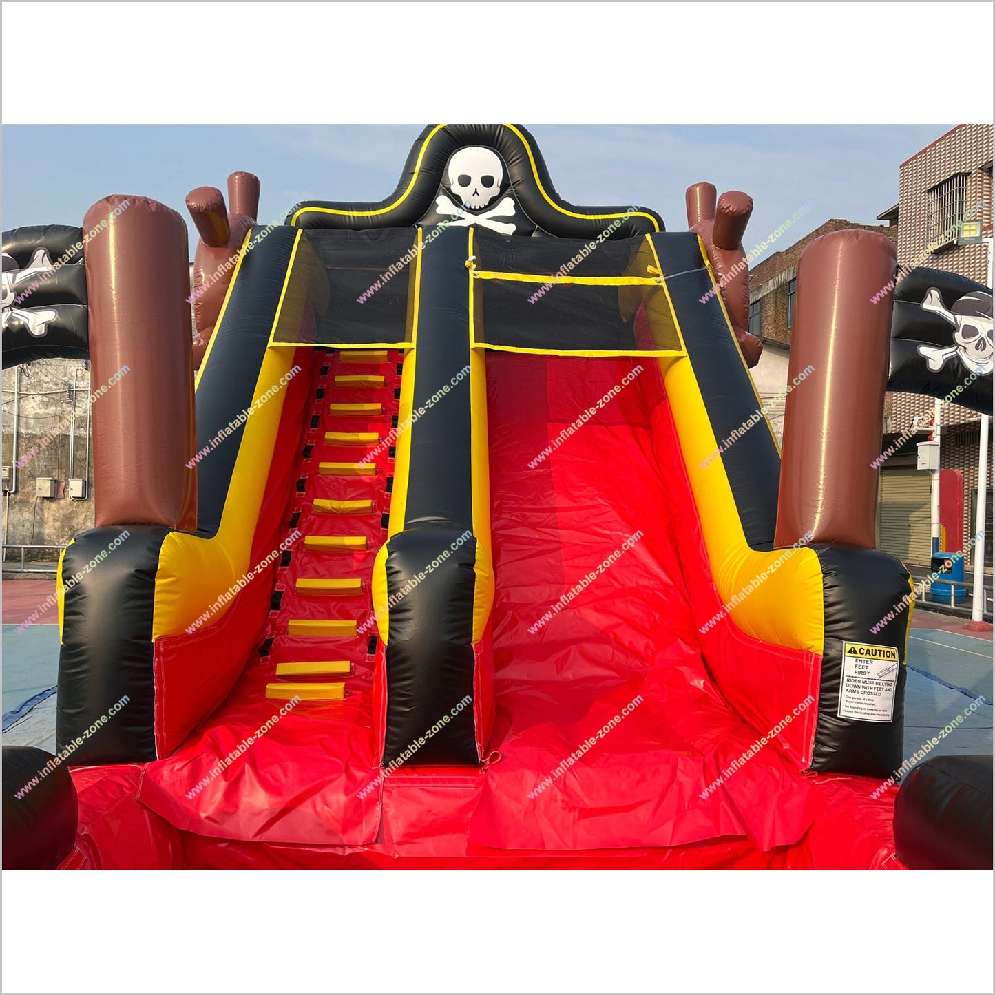 Pirate Inflatable Water Slide Amusement Park Near Me Adult Bouncy Water Slide Inflatable Pool Rental