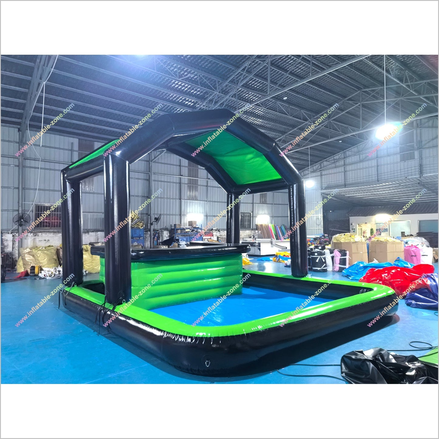 Play Family Inflatable Pool Bar Event Tent Rental Portable Water Floating Bar For Swimming Pool