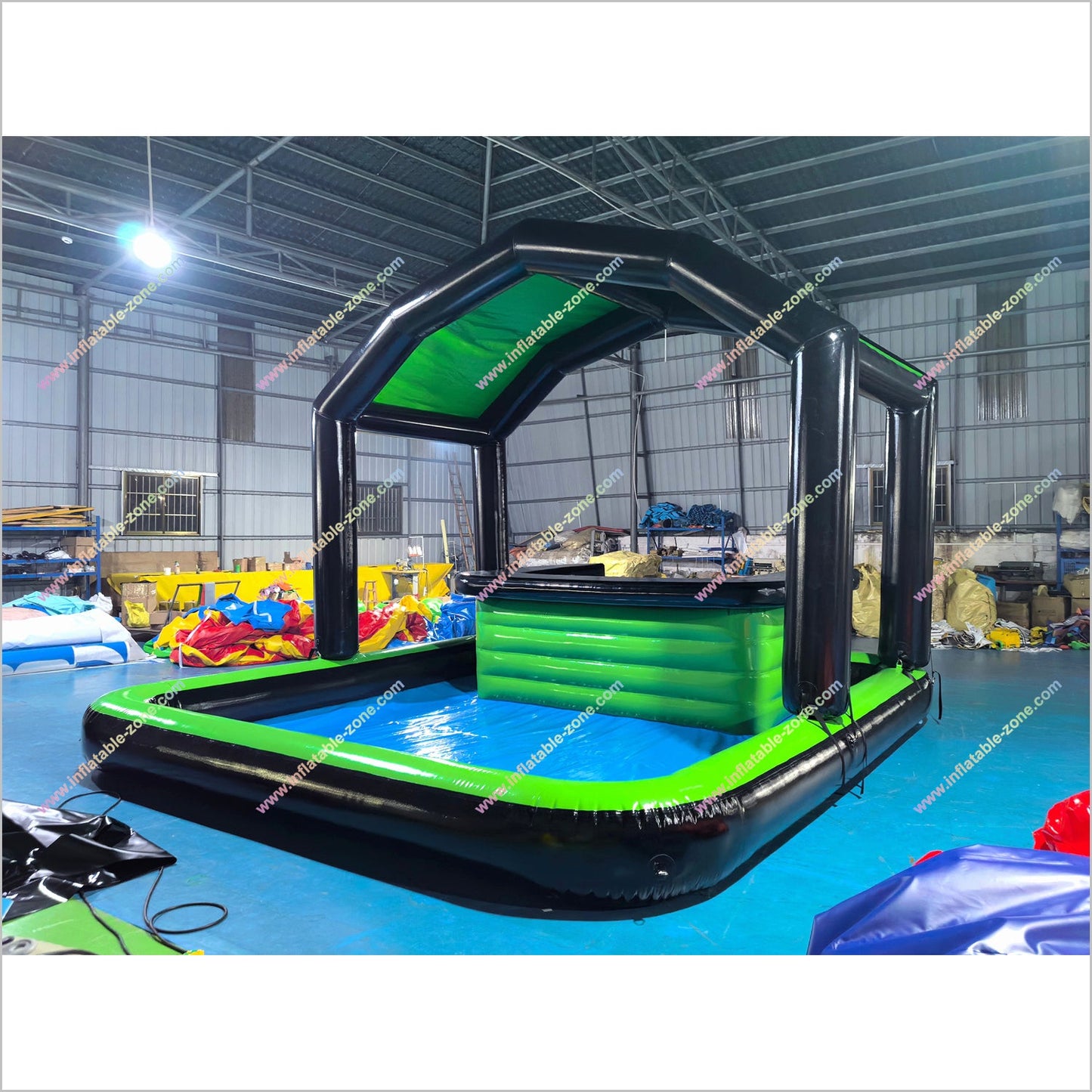Play Family Inflatable Pool Bar Event Tent Rental Portable Water Floating Bar For Swimming Pool