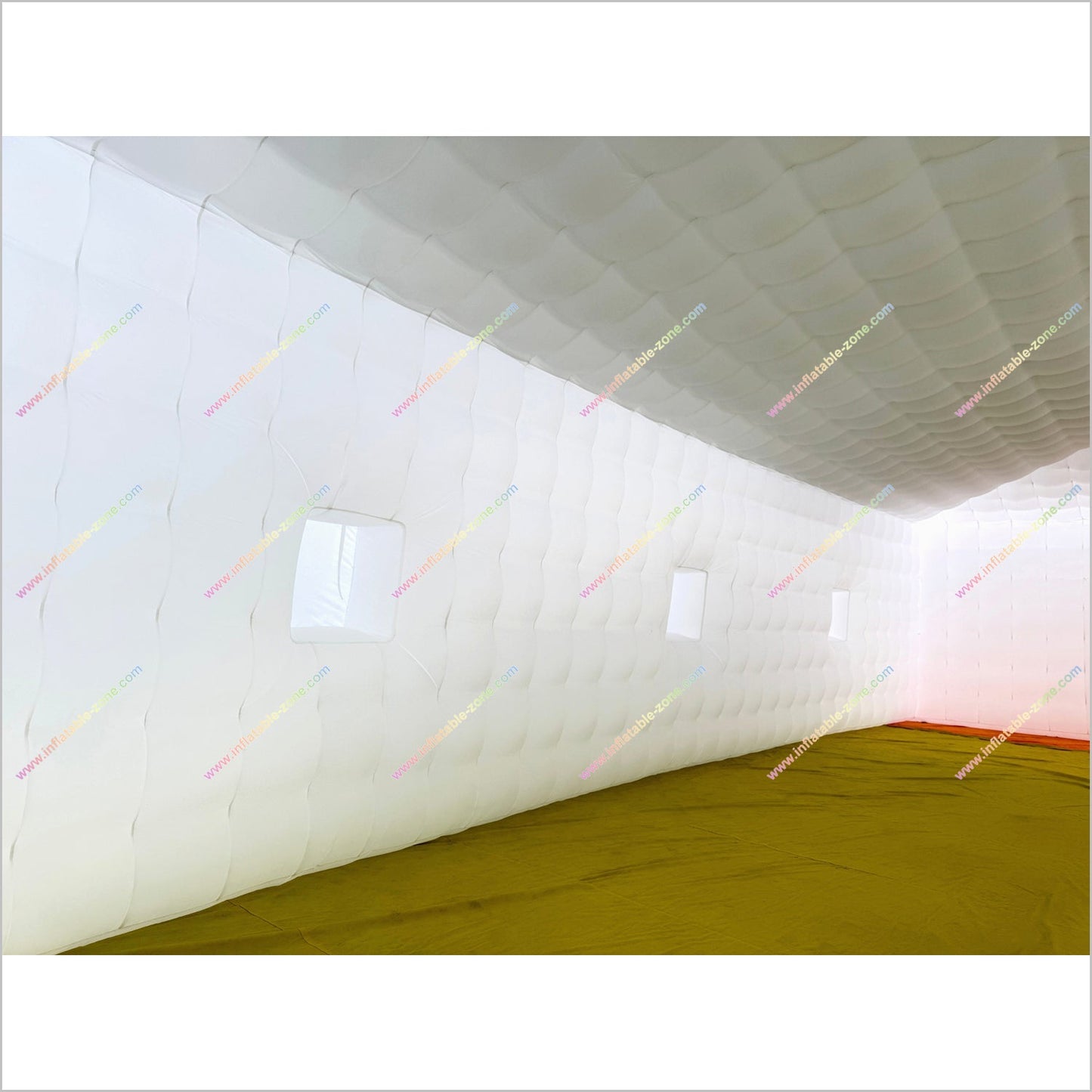 Portable Inflatable Nightclub Outdoor White Inflatable Cube Party Blow Up Tent Backyard Rental For Wedding