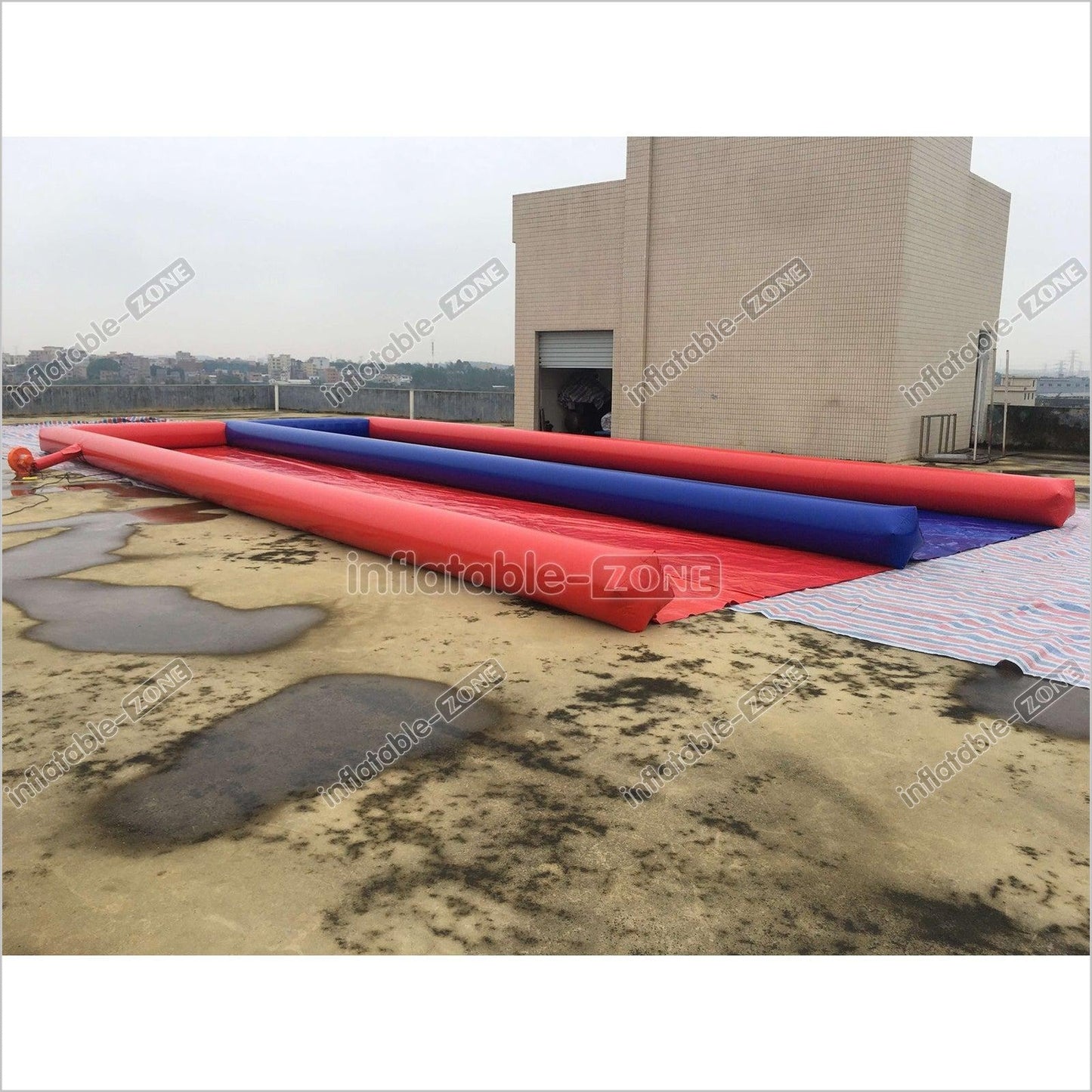Inflatable Zorb Track Zorb Ball Race Track Human Hamster Ball Track - Inflatable-Zone