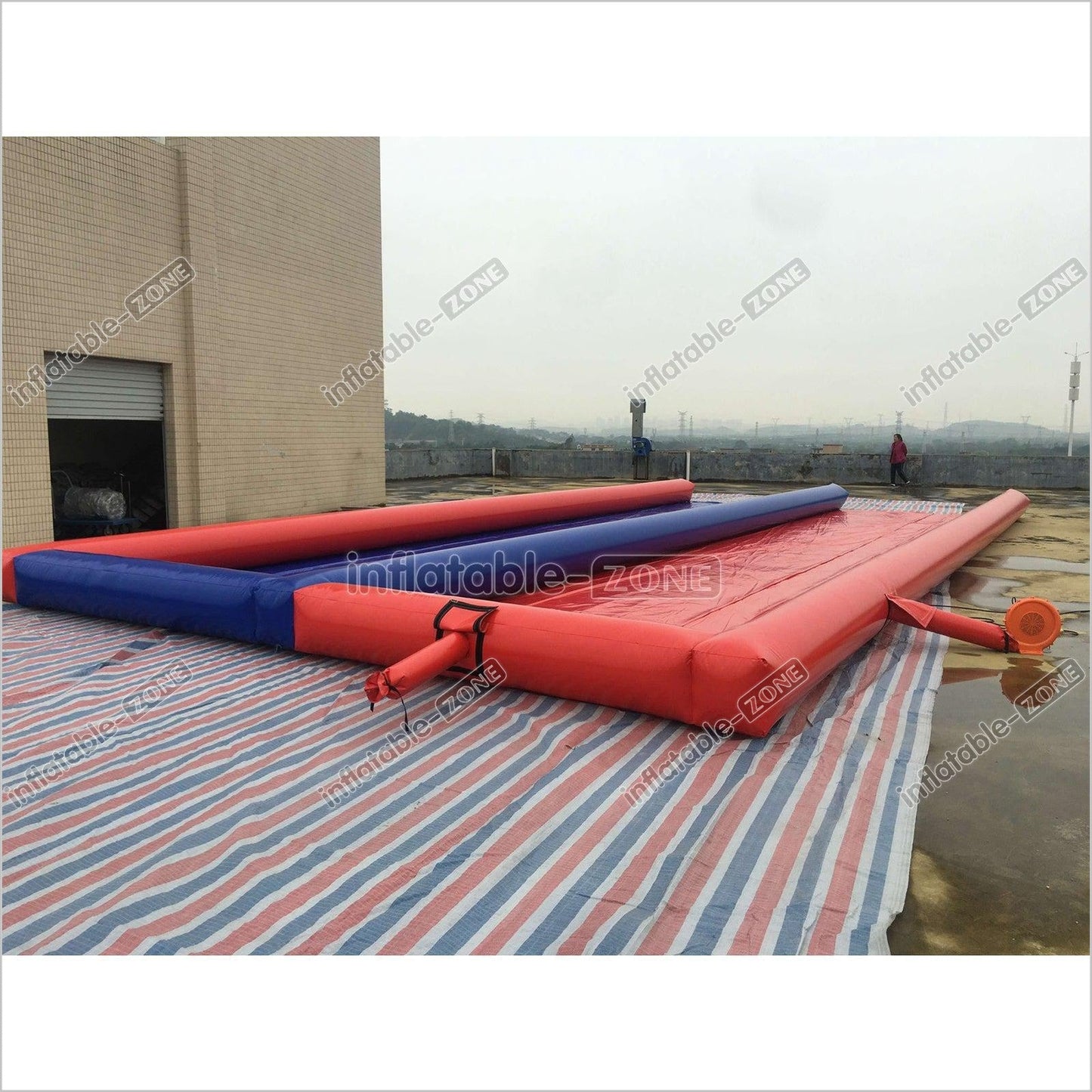 Inflatable Zorb Track Zorb Ball Race Track Human Hamster Ball Track - Inflatable-Zone