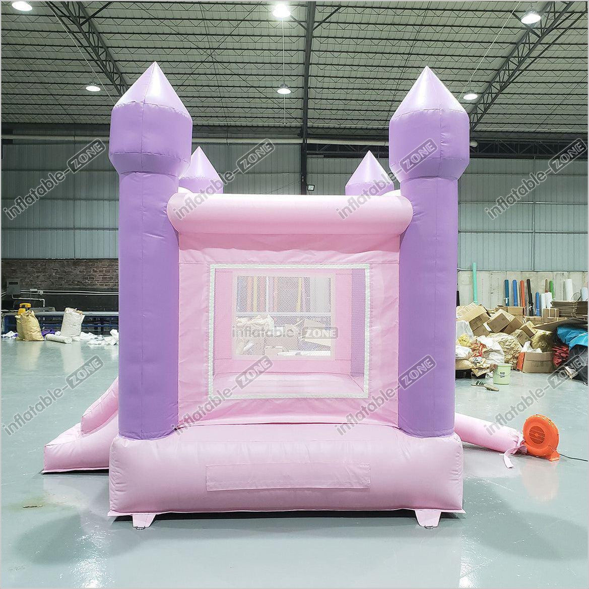 Commercial Inflatable White Bounce House Kids Party Jumping Castle Outdoor - Inflatable-Zone