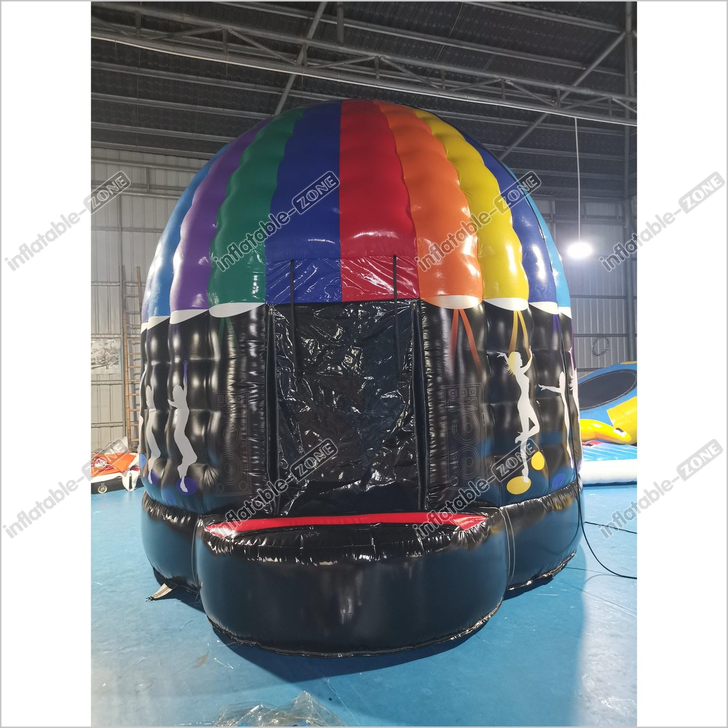 Inflatable Bounce Castle Disco Bouncer Music Bouncy Castle Bounce House - Inflatable-Zone