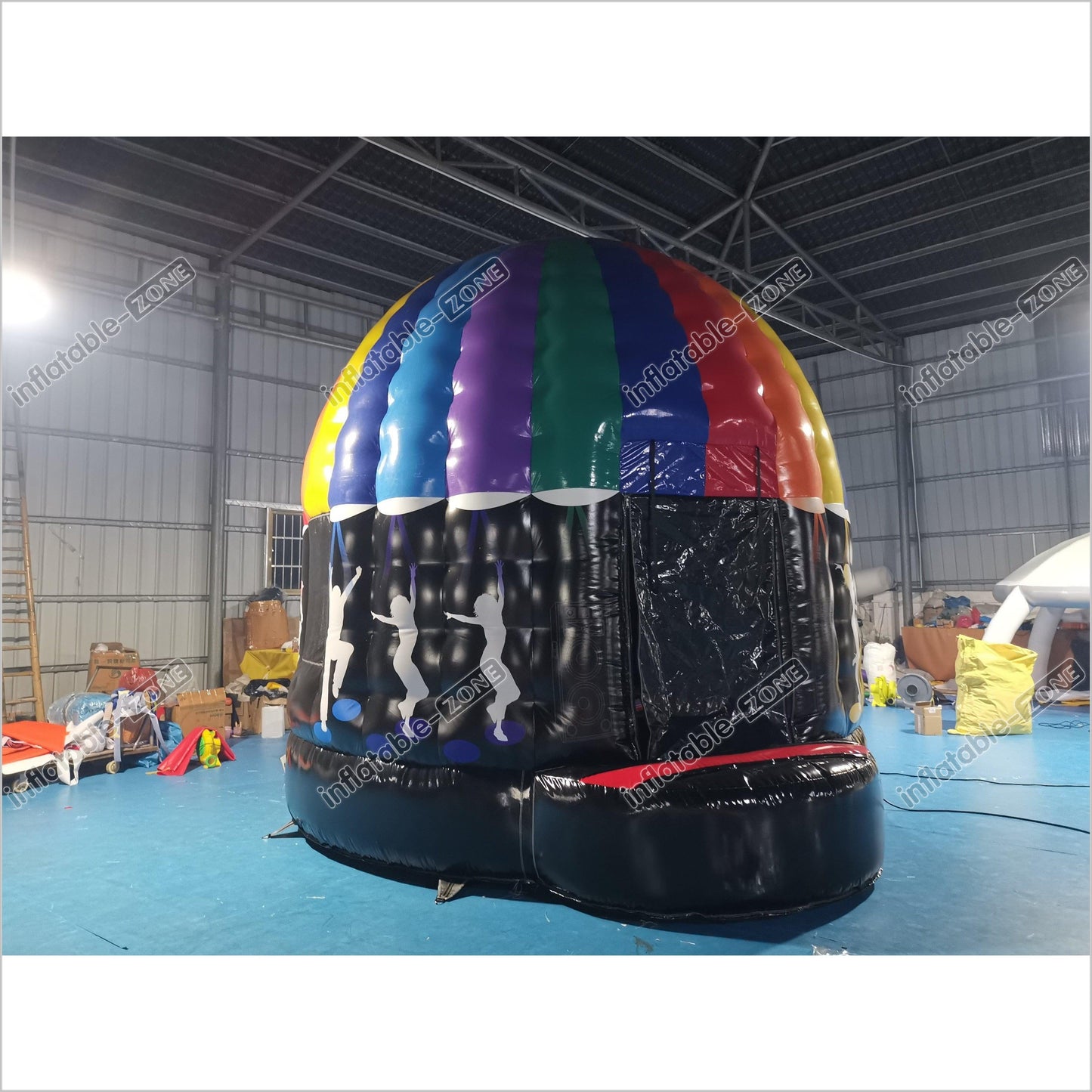 Inflatable Bounce Castle Disco Bouncer Music Bouncy Castle Bounce House - Inflatable-Zone