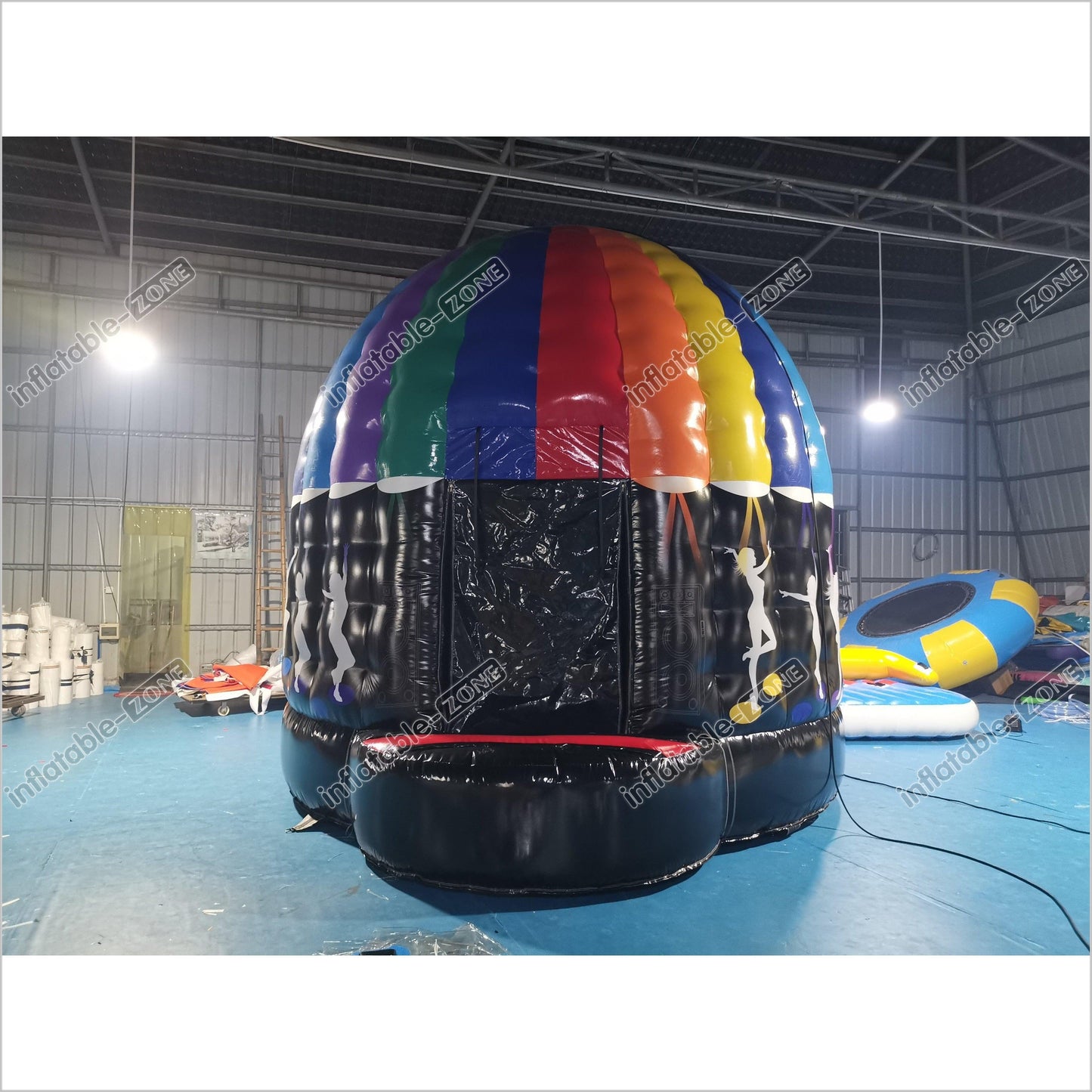 Inflatable Bounce Castle Disco Bouncer Music Bouncy Castle Bounce House - Inflatable-Zone