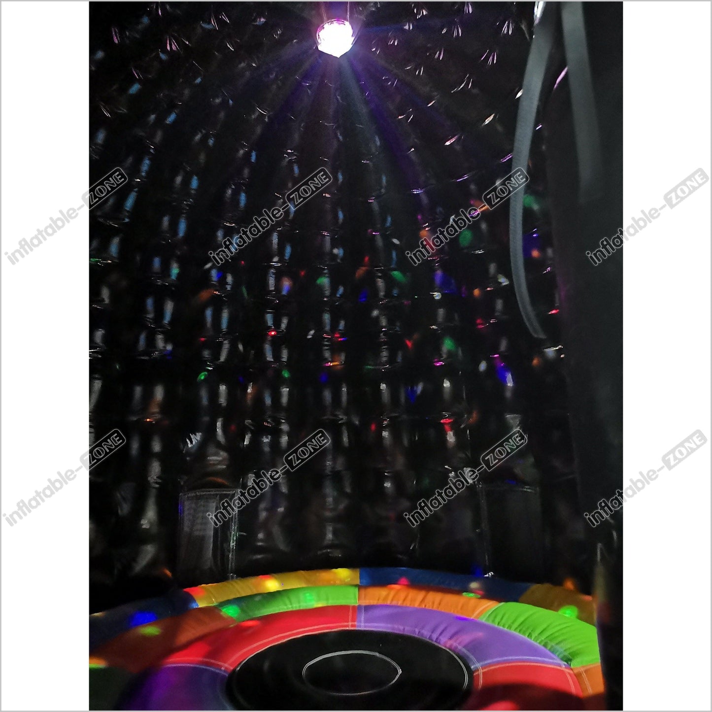 Inflatable Bounce Castle Disco Bouncer Music Bouncy Castle Bounce House - Inflatable-Zone