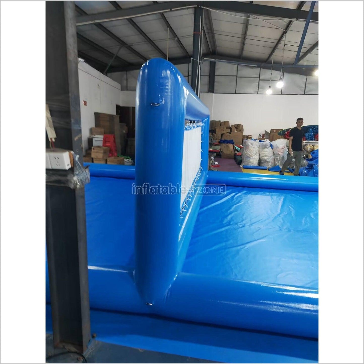 Inflatable Volleyball Court Pool Blow Up Water Volleyball Court Inflatable Outdoor Volleyball Court - Inflatable-Zone