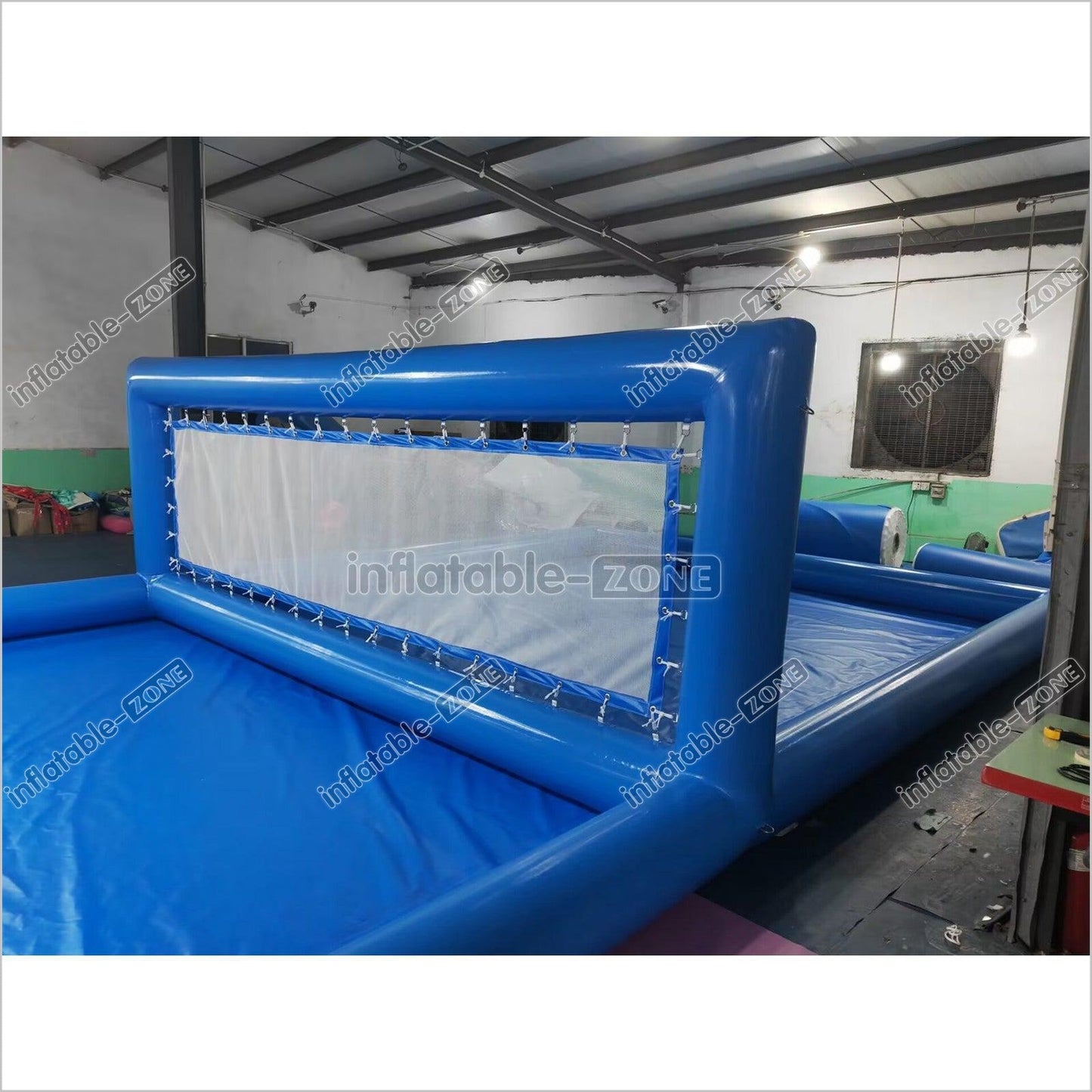 Inflatable Volleyball Court Pool Blow Up Water Volleyball Court Inflatable Outdoor Volleyball Court - Inflatable-Zone